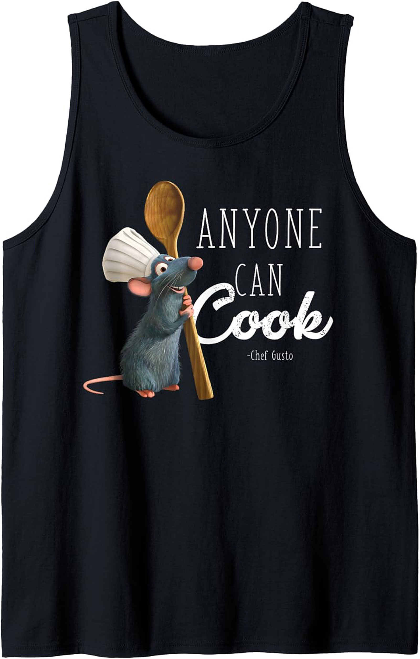 Ratatouille Anyone Can Cook Graphic Tank Top Chef Gusto Gift