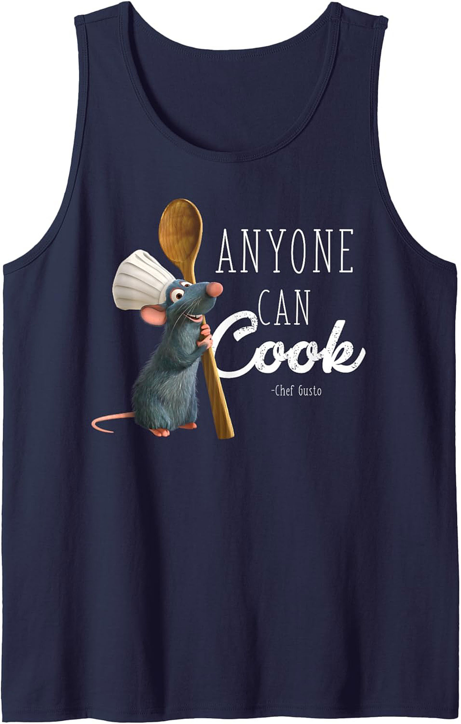 Ratatouille Anyone Can Cook Graphic Tank Top Chef Gusto Gift