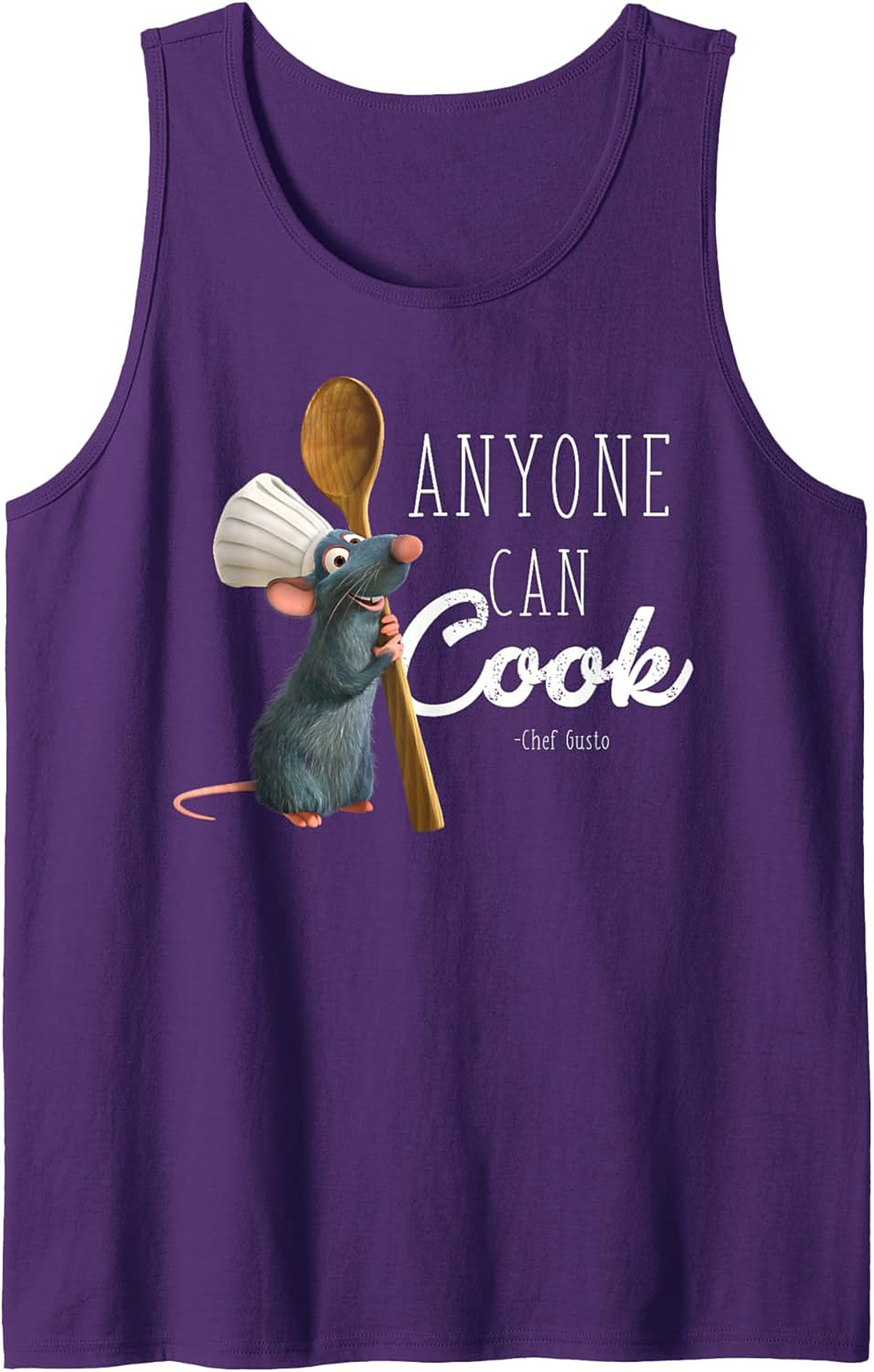 Ratatouille Anyone Can Cook Graphic Tank Top Chef Gusto Gift