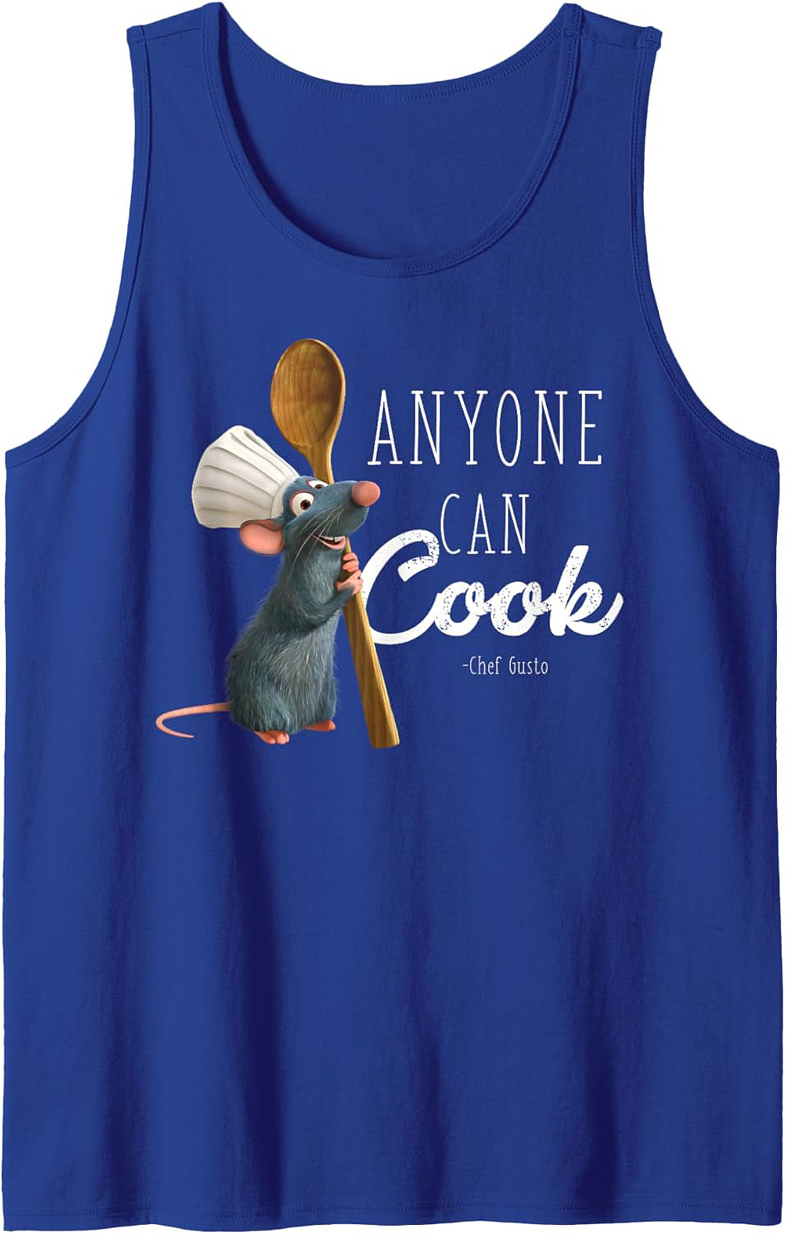 Ratatouille Anyone Can Cook Graphic Tank Top Chef Gusto Gift