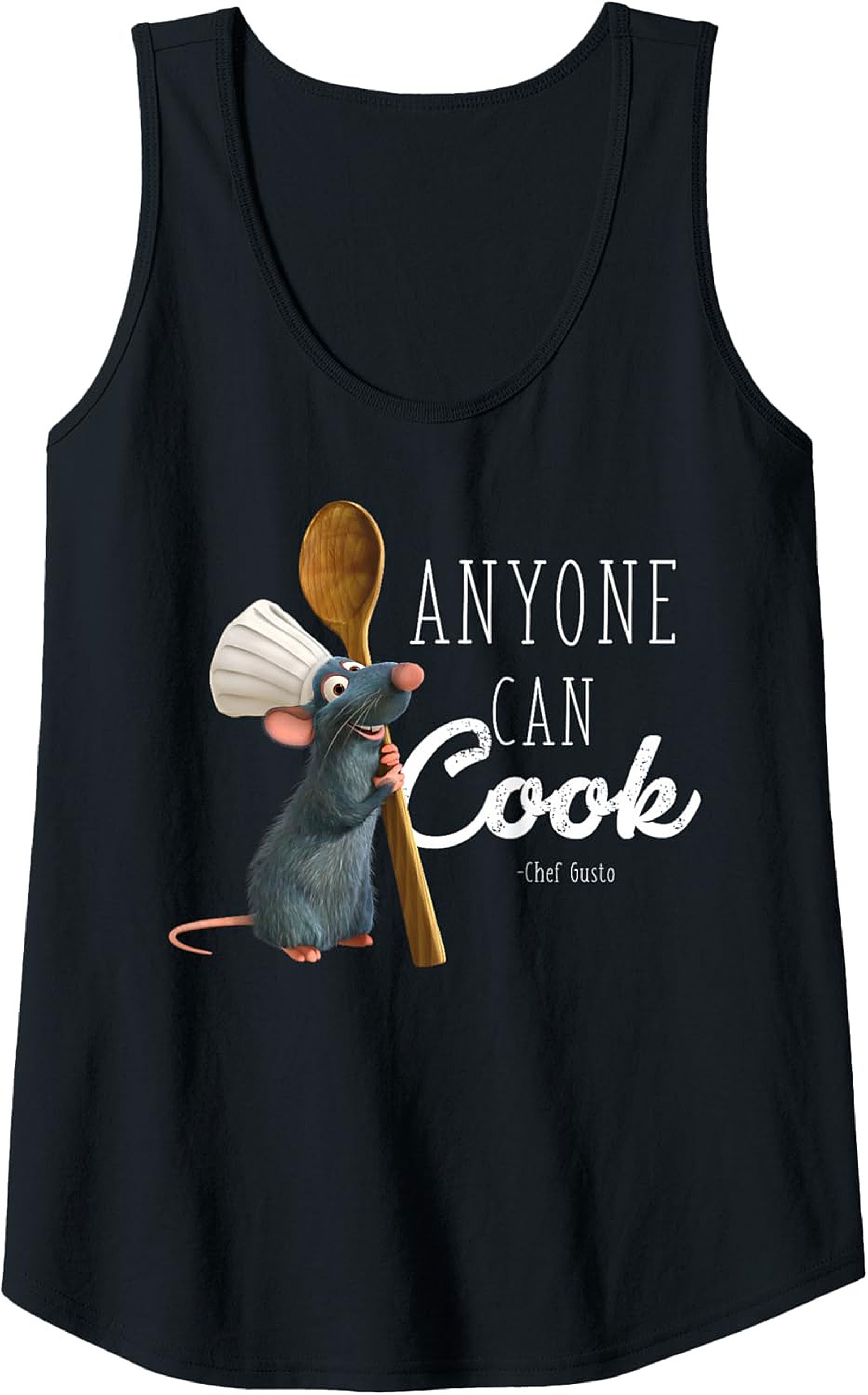 Ratatouille Anyone Can Cook Graphic Tank Top Chef Gusto Gift