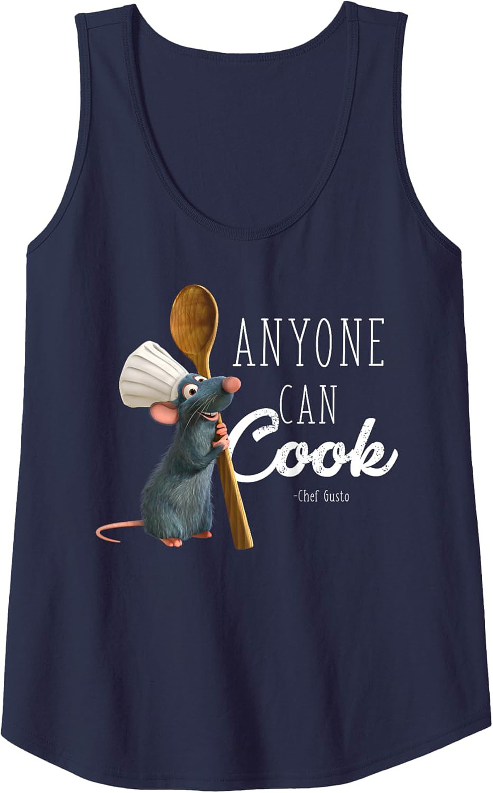 Ratatouille Anyone Can Cook Graphic Tank Top Chef Gusto Gift