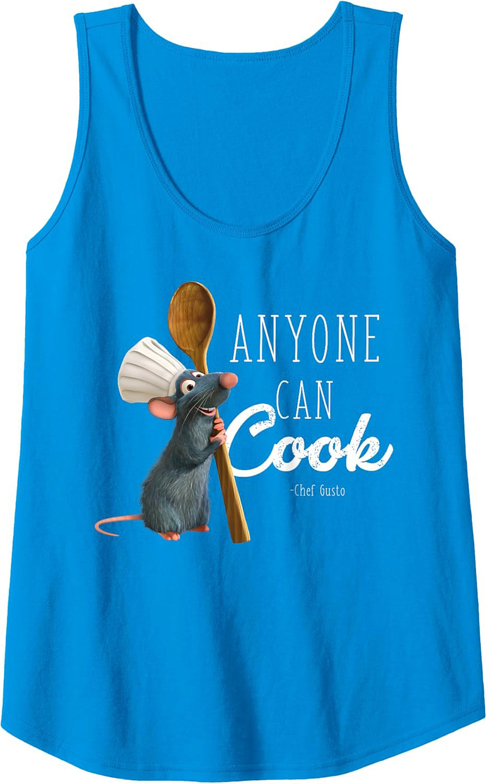 Ratatouille Anyone Can Cook Graphic Tank Top Chef Gusto Gift