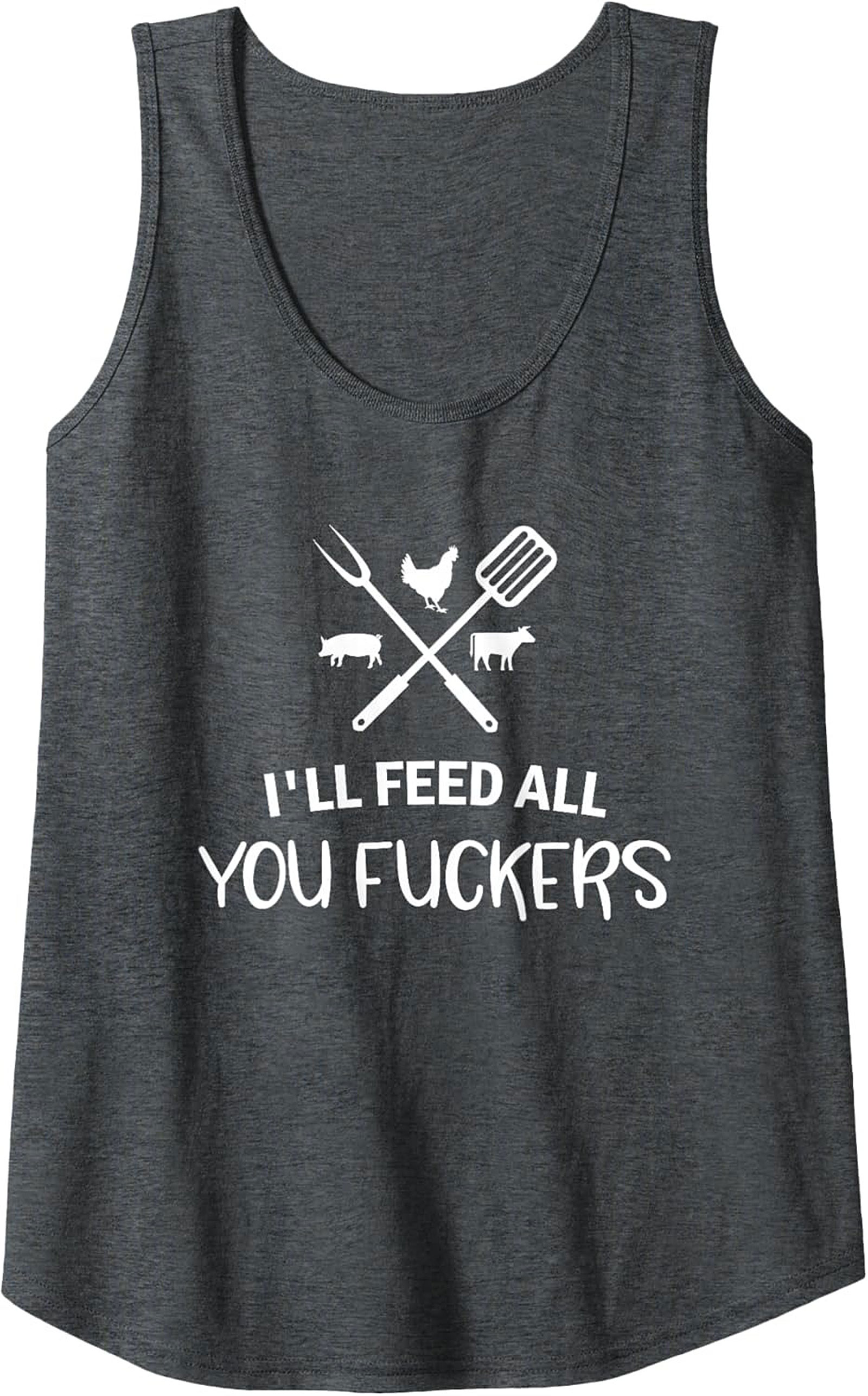 Funny Grilling Tank Top Pitmaster BBQ Sleeveless Shirt