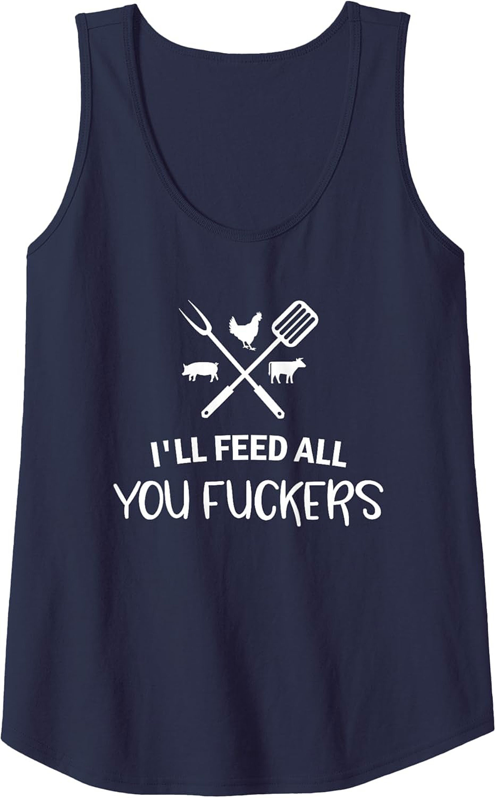 Funny Grilling Tank Top Pitmaster BBQ Sleeveless Shirt