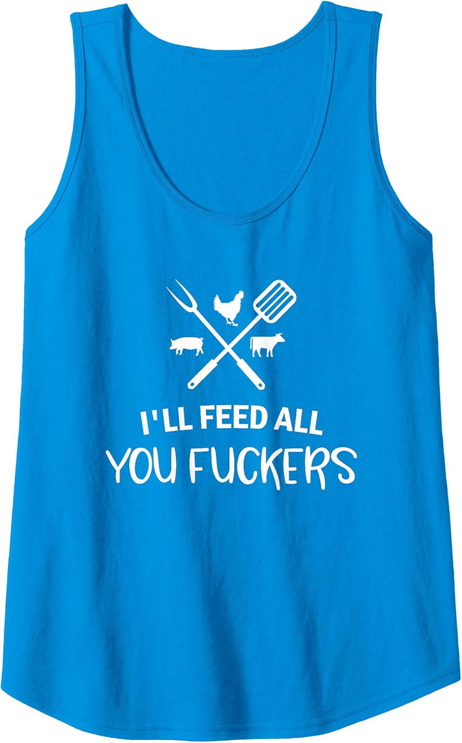 Funny Grilling Tank Top Pitmaster BBQ Sleeveless Shirt