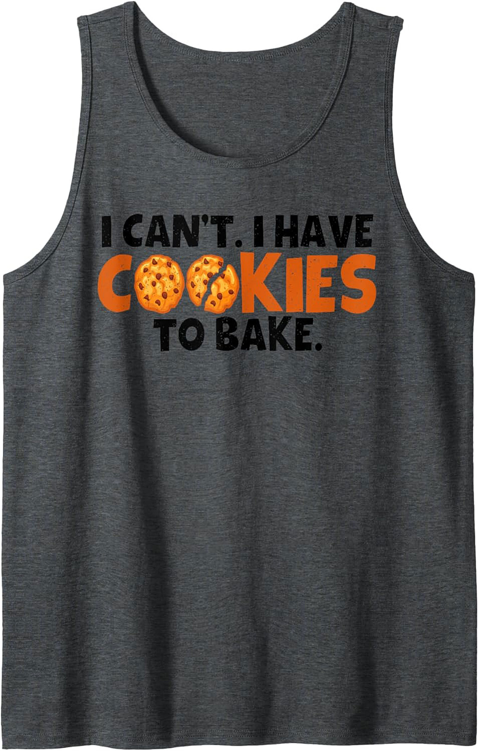 Cookie Baking Graphic Tank Funny Sleeveless Shirt Gift
