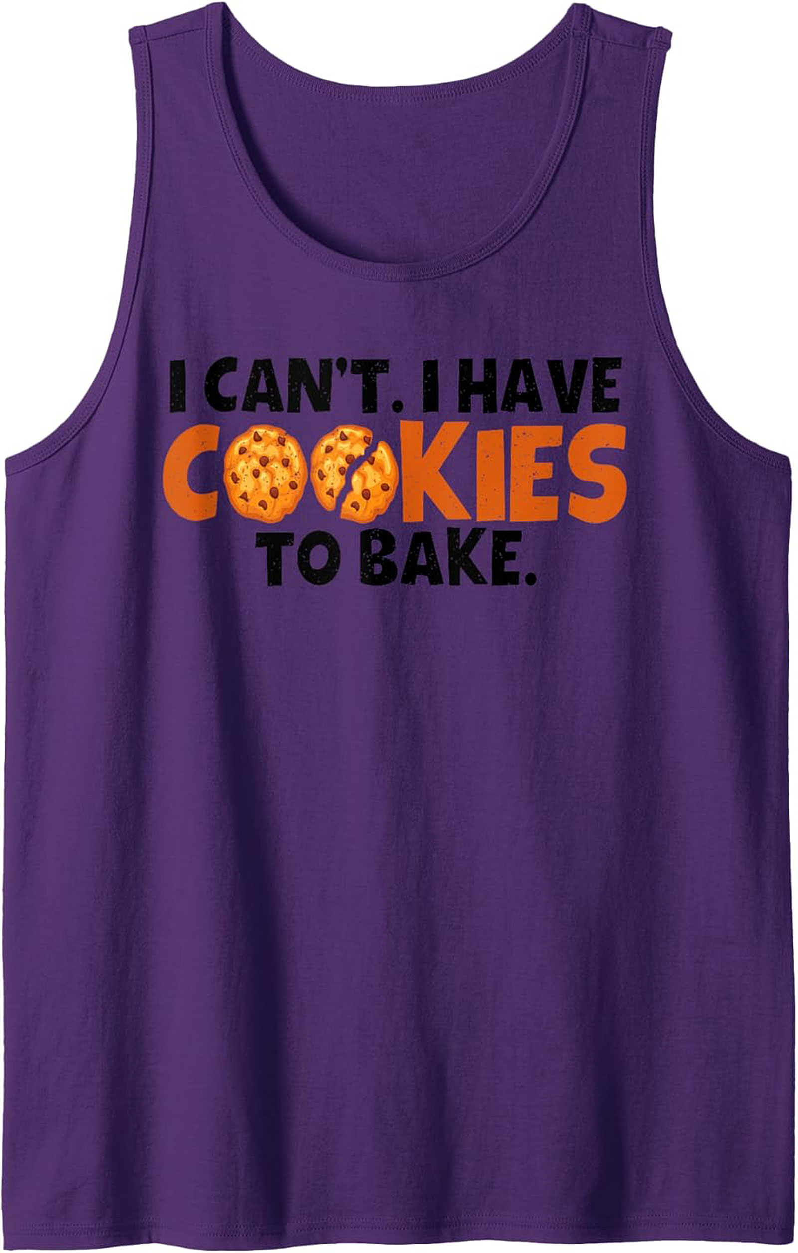 Cookie Baking Graphic Tank Funny Sleeveless Shirt Gift