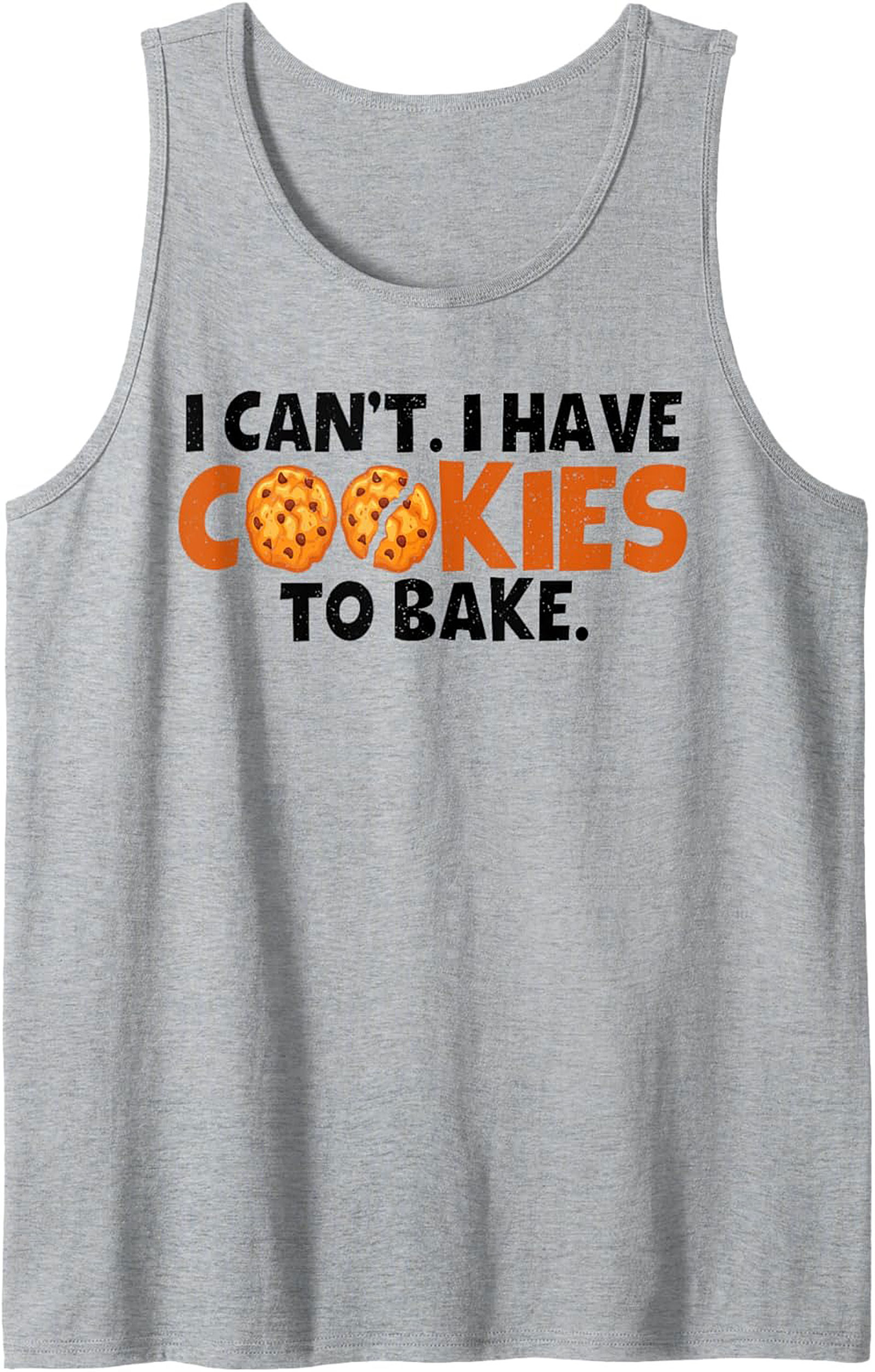 Cookie Baking Graphic Tank Funny Sleeveless Shirt Gift