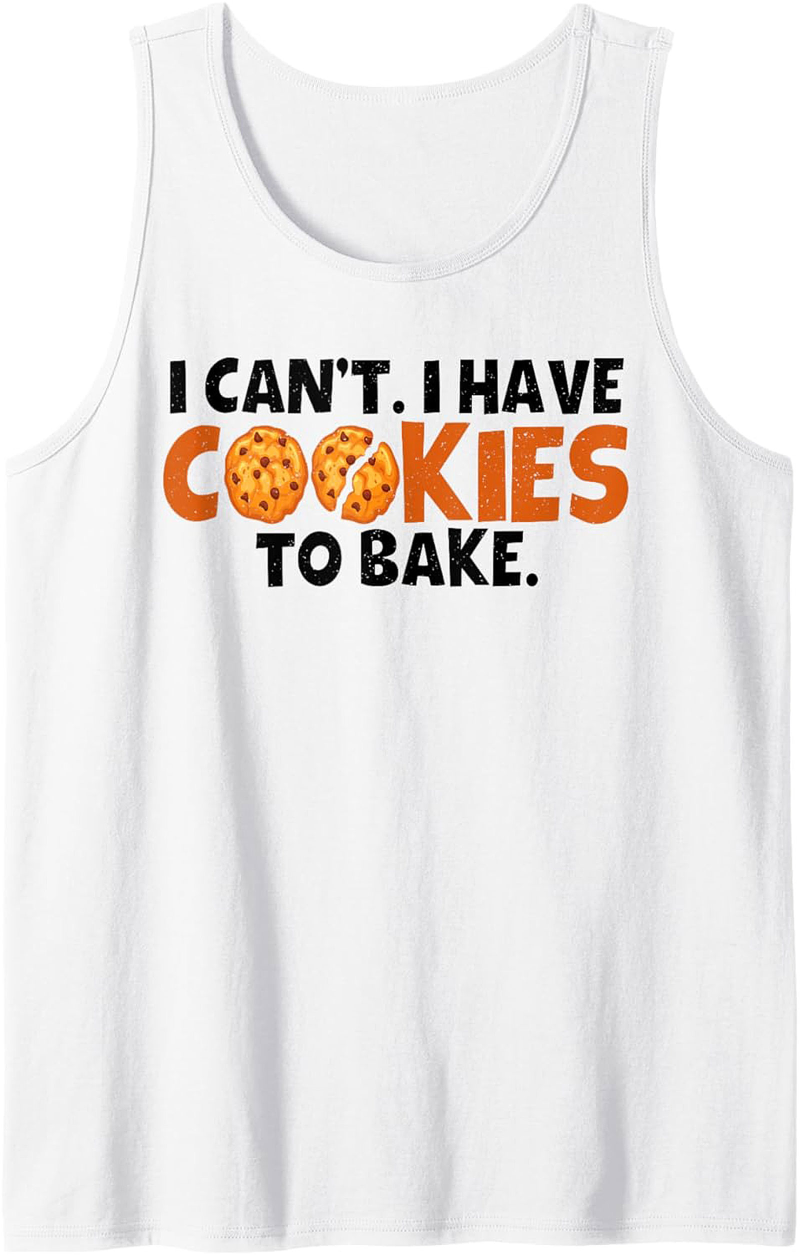 Cookie Baking Graphic Tank Funny Sleeveless Shirt Gift