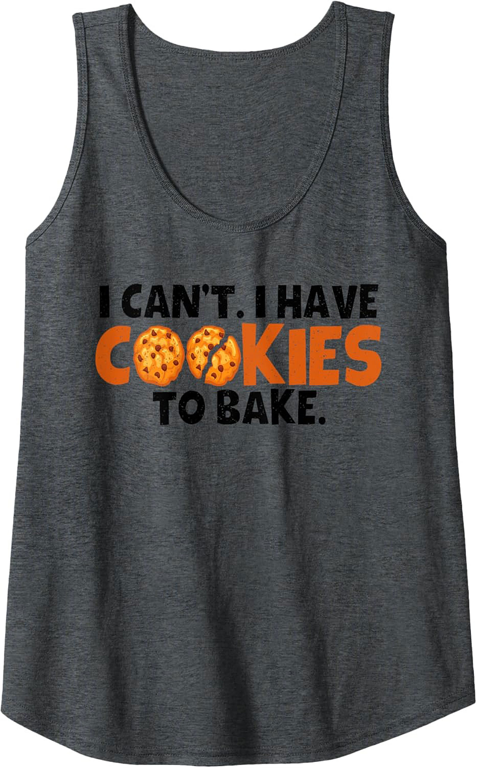 Cookie Baking Graphic Tank Funny Sleeveless Shirt Gift