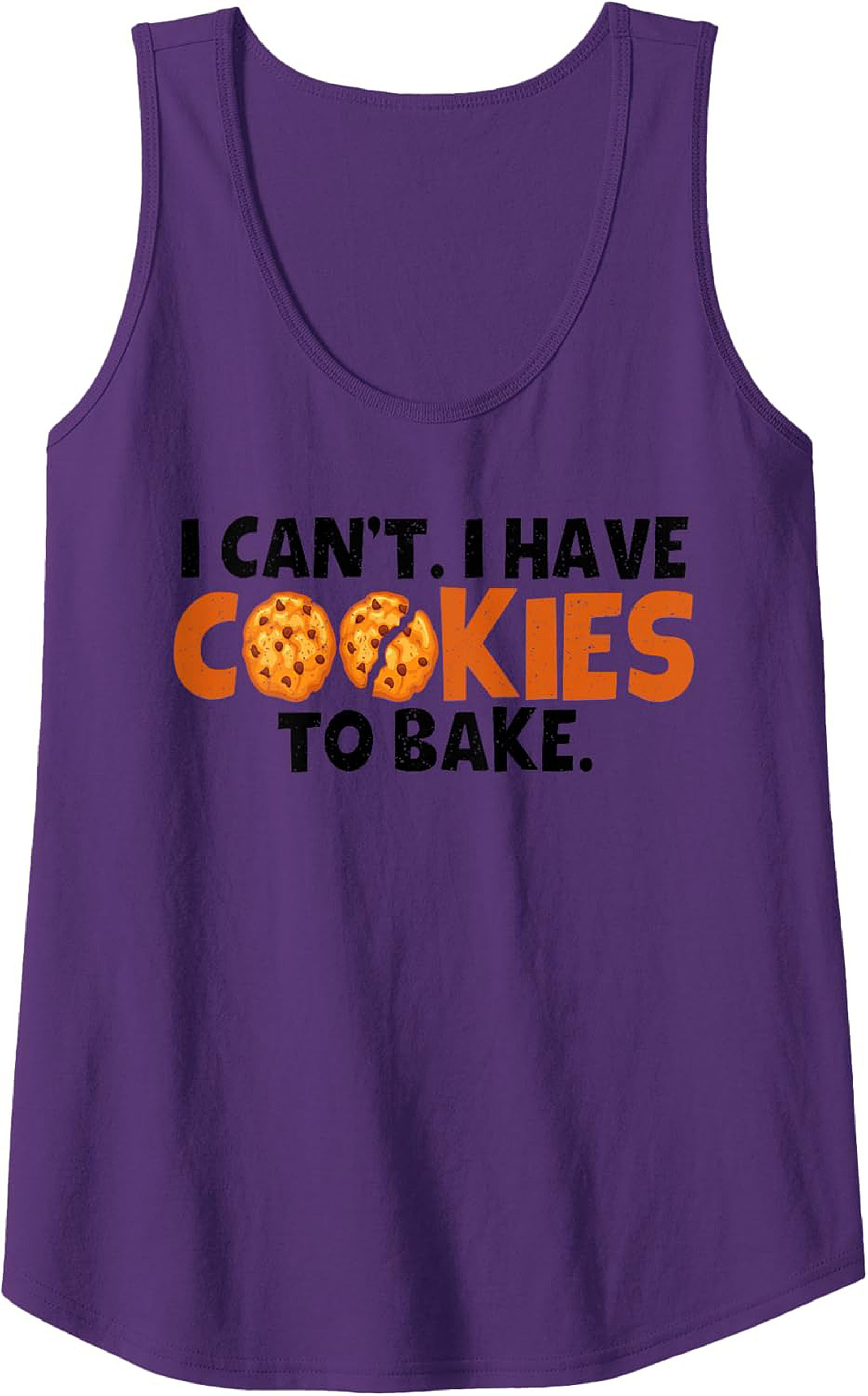 Cookie Baking Graphic Tank Funny Sleeveless Shirt Gift