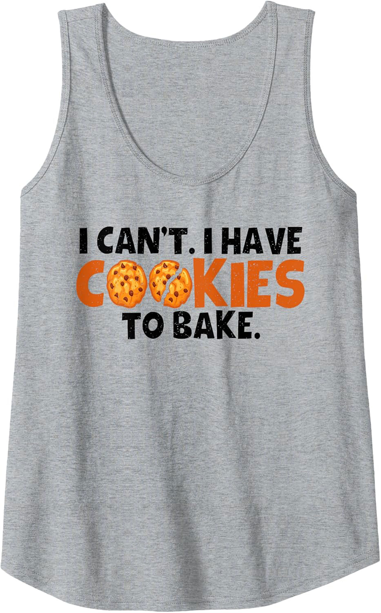 Cookie Baking Graphic Tank Funny Sleeveless Shirt Gift