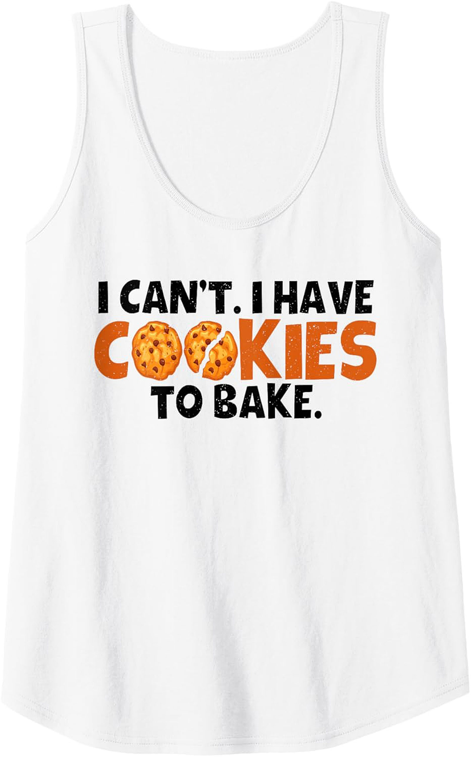 Cookie Baking Graphic Tank Funny Sleeveless Shirt Gift
