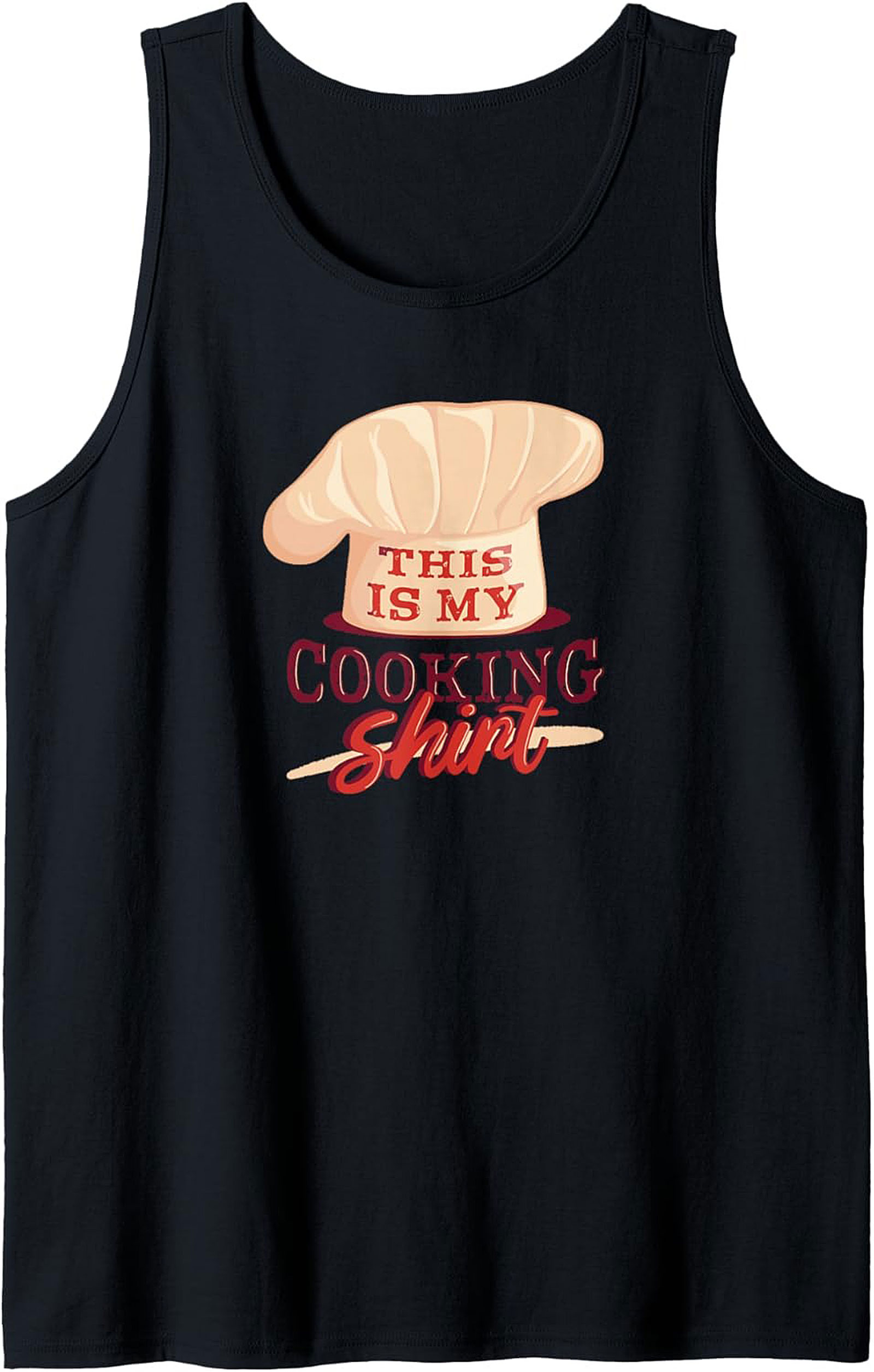 Funny Chef Tank Top Culinary Graphic Sleeveless Shirt