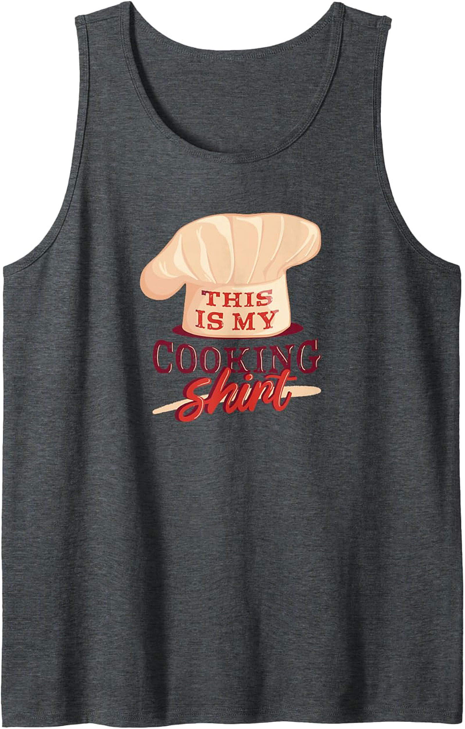 Funny Chef Tank Top Culinary Graphic Sleeveless Shirt