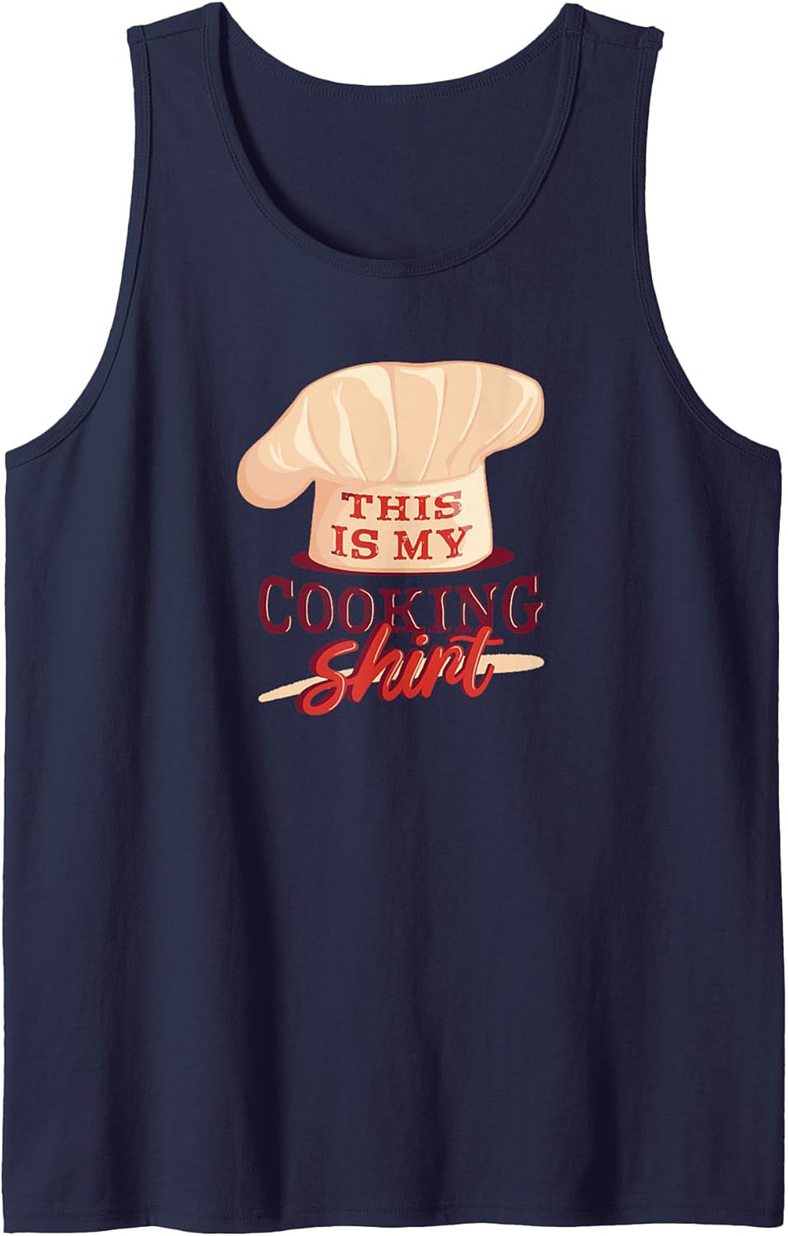 Funny Chef Tank Top Culinary Graphic Sleeveless Shirt