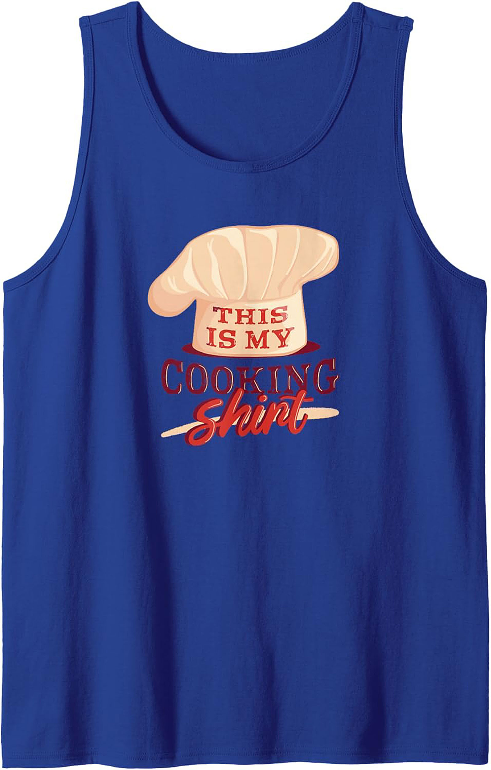 Funny Chef Tank Top Culinary Graphic Sleeveless Shirt
