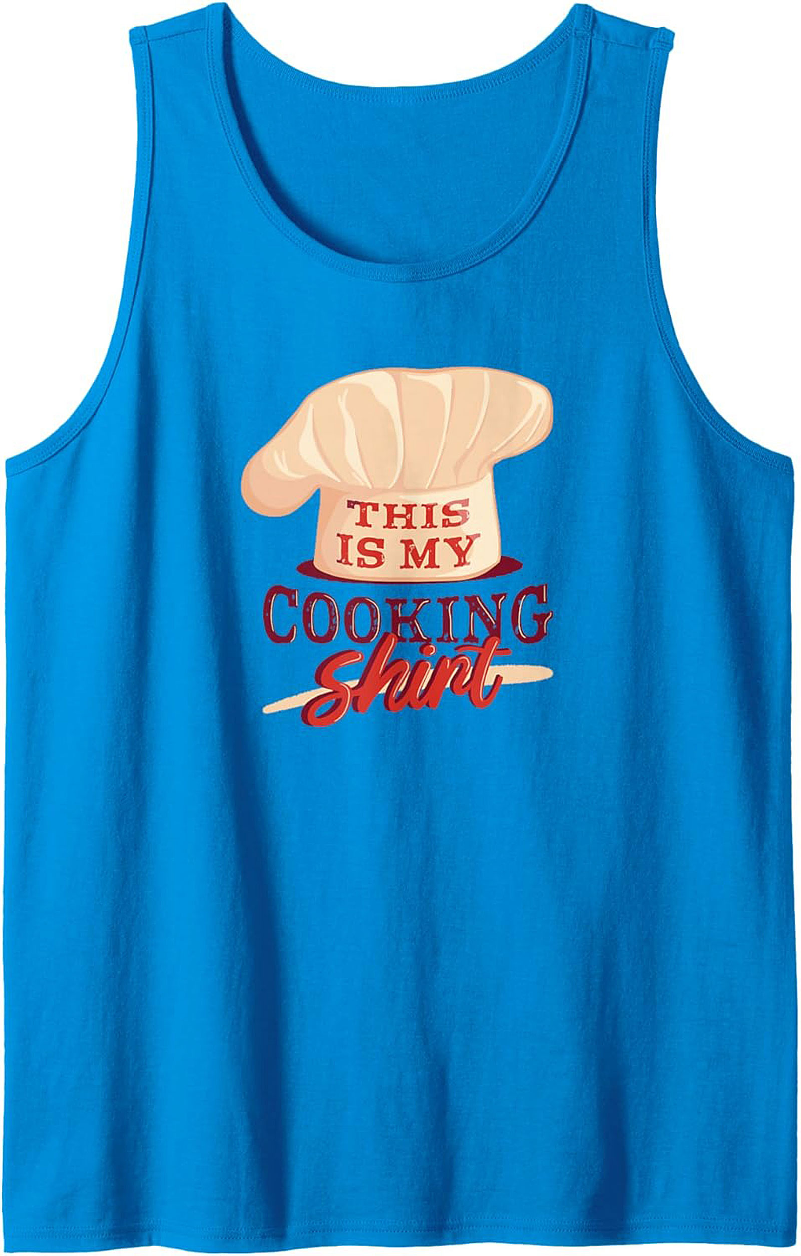 Funny Chef Tank Top Culinary Graphic Sleeveless Shirt