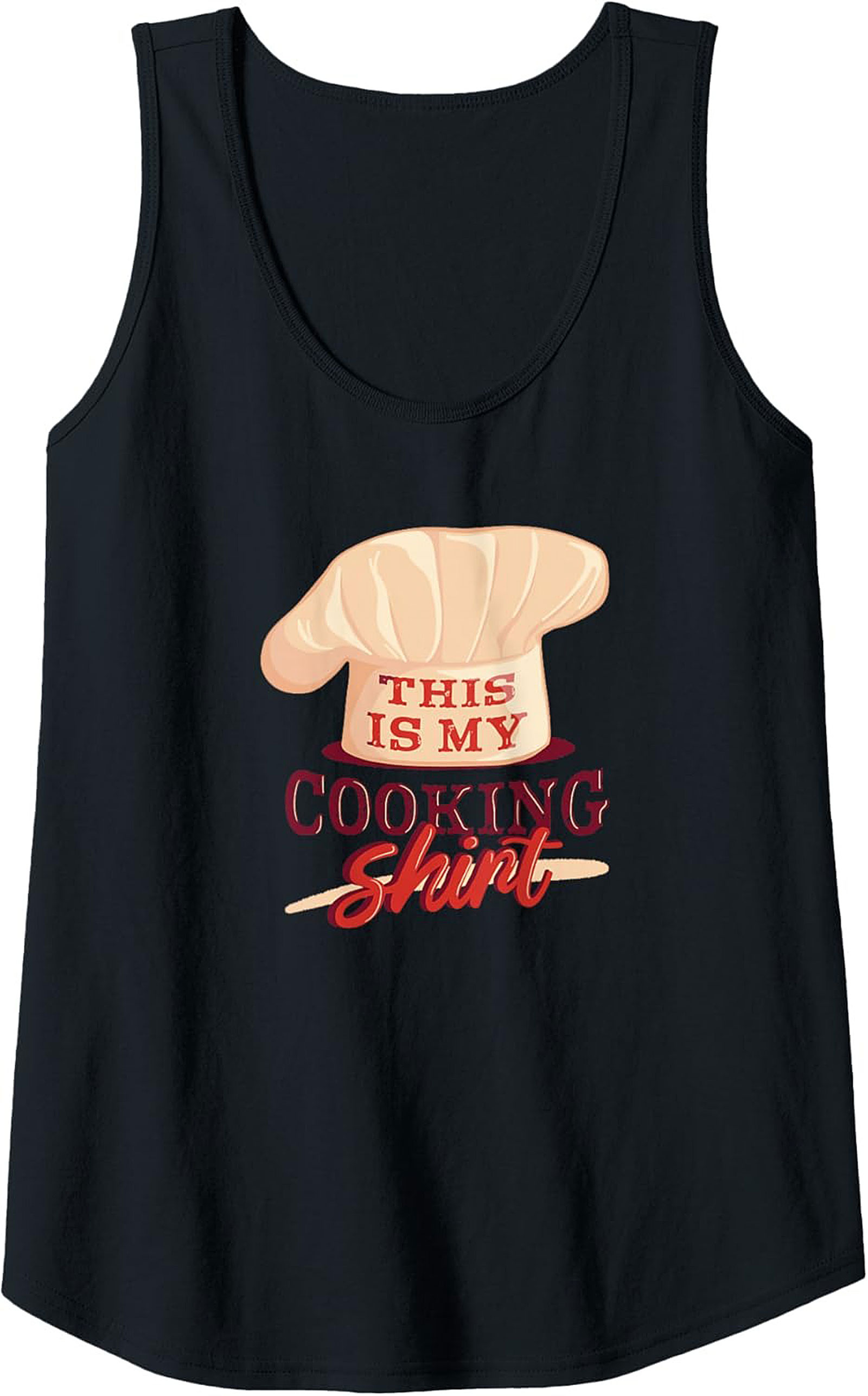 Funny Chef Tank Top Culinary Graphic Sleeveless Shirt