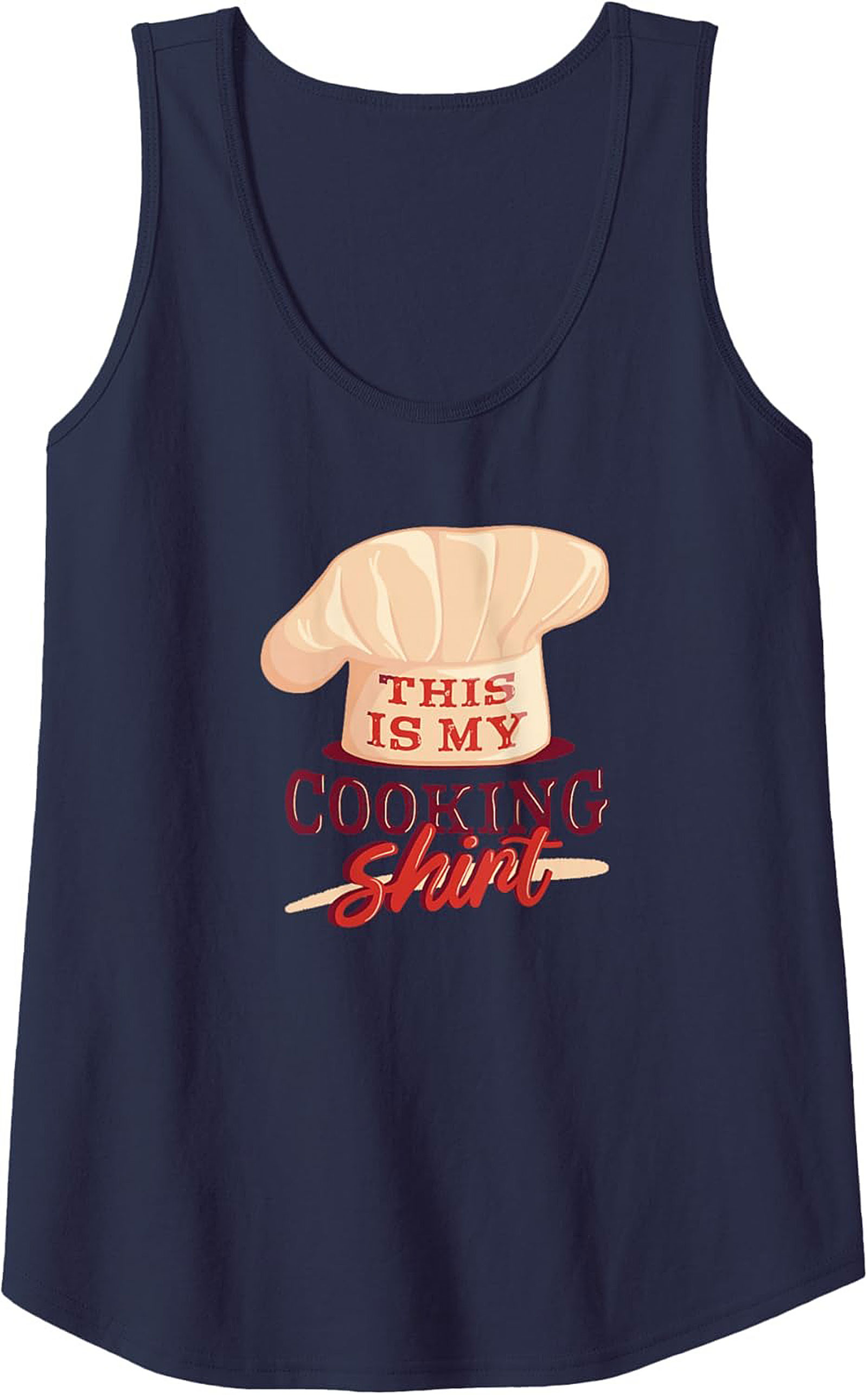 Funny Chef Tank Top Culinary Graphic Sleeveless Shirt