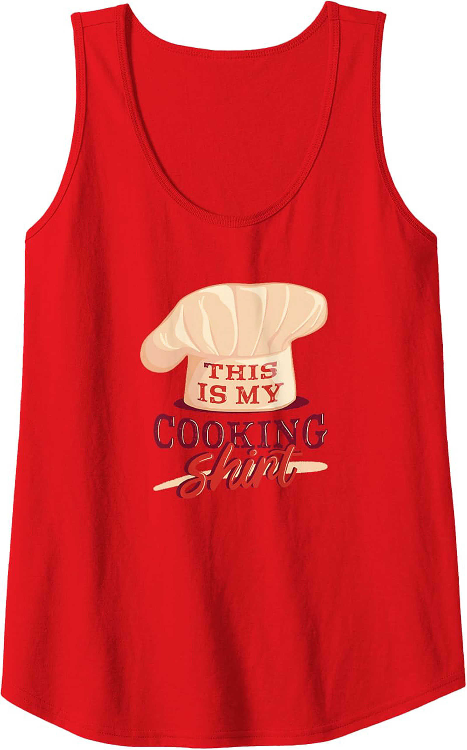 Funny Chef Tank Top Culinary Graphic Sleeveless Shirt