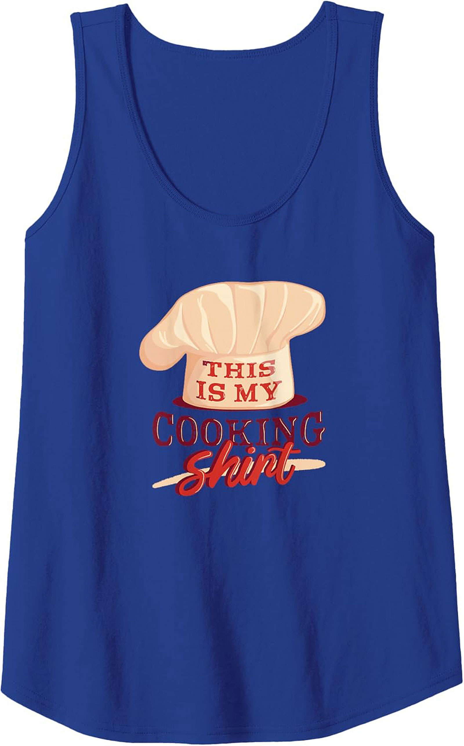 Funny Chef Tank Top Culinary Graphic Sleeveless Shirt
