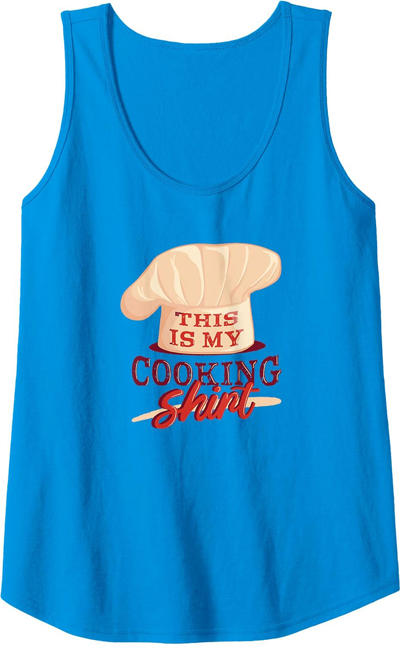 Funny Chef Tank Top Culinary Graphic Sleeveless Shirt