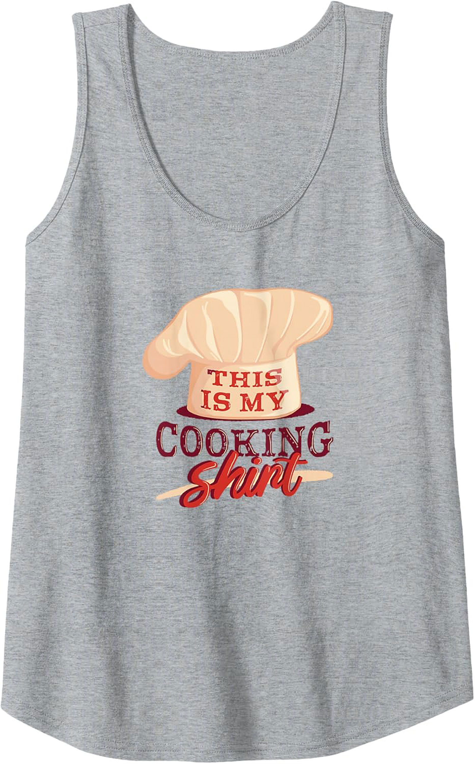 Funny Chef Tank Top Culinary Graphic Sleeveless Shirt