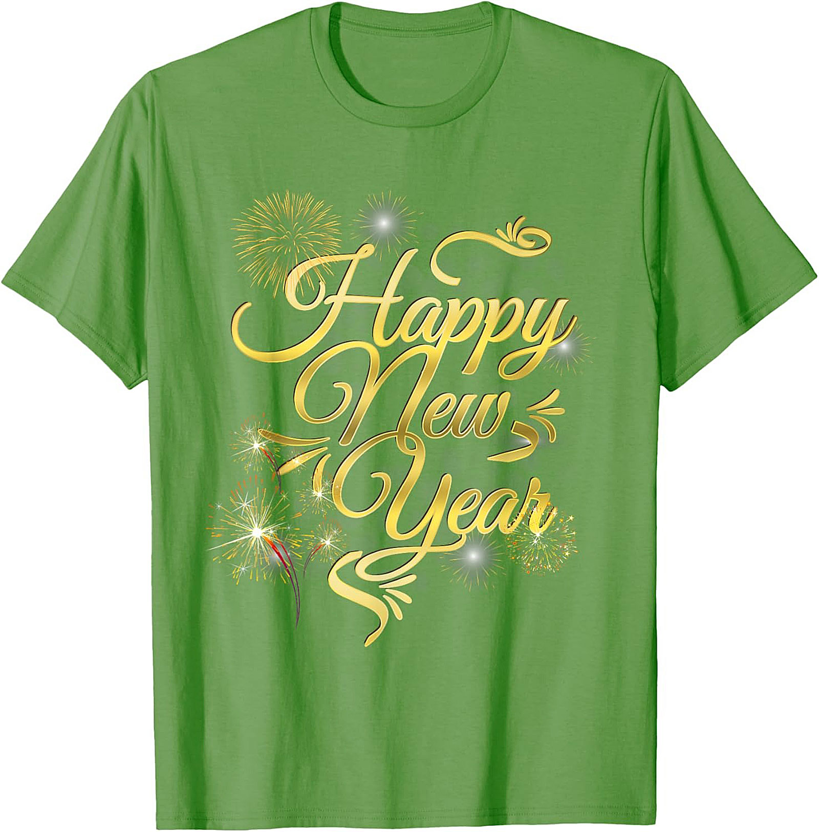 Happy New Year Graphic Tee Festive Unisex Shirt