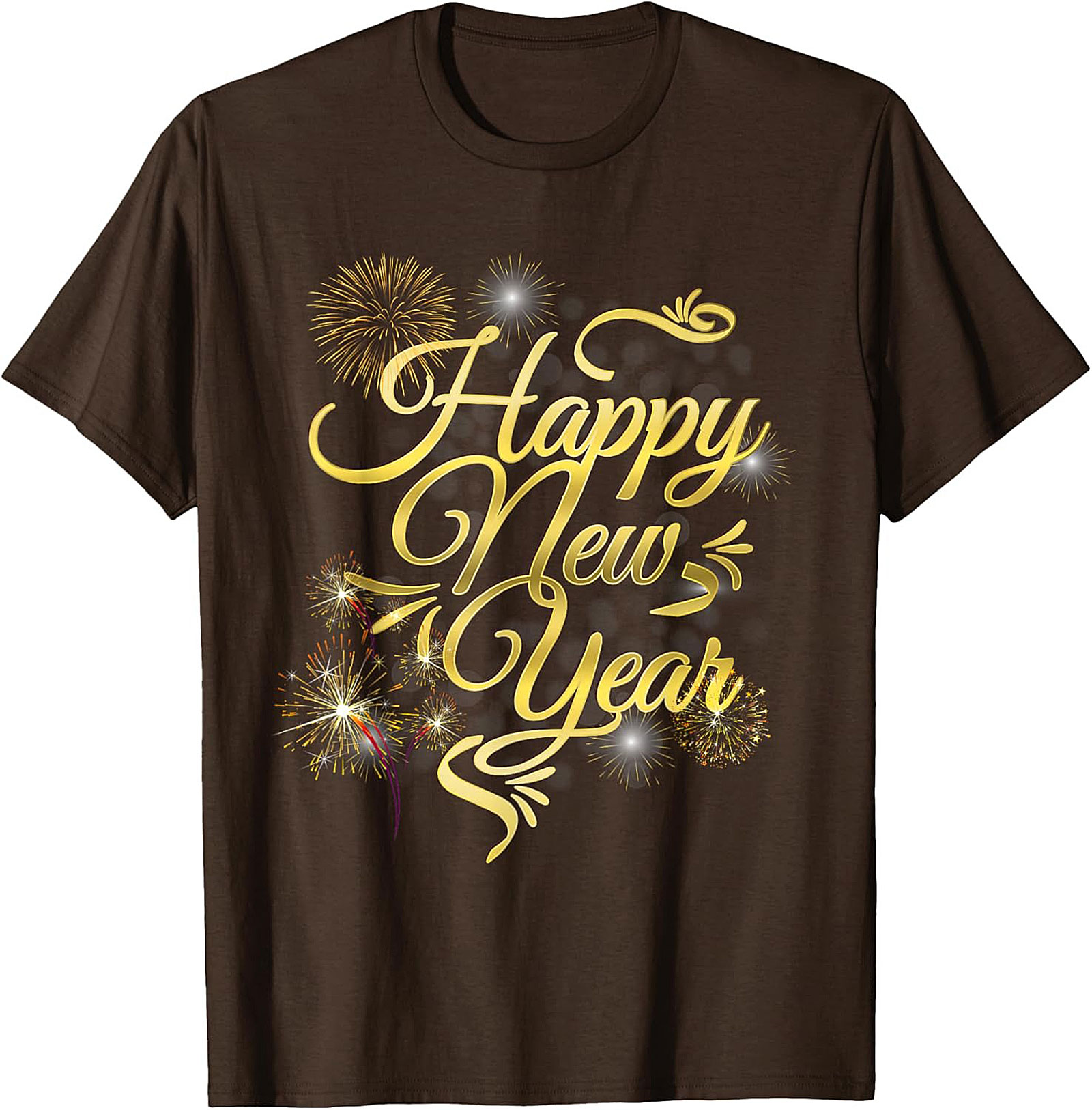 Happy New Year Graphic Tee Festive Unisex Shirt