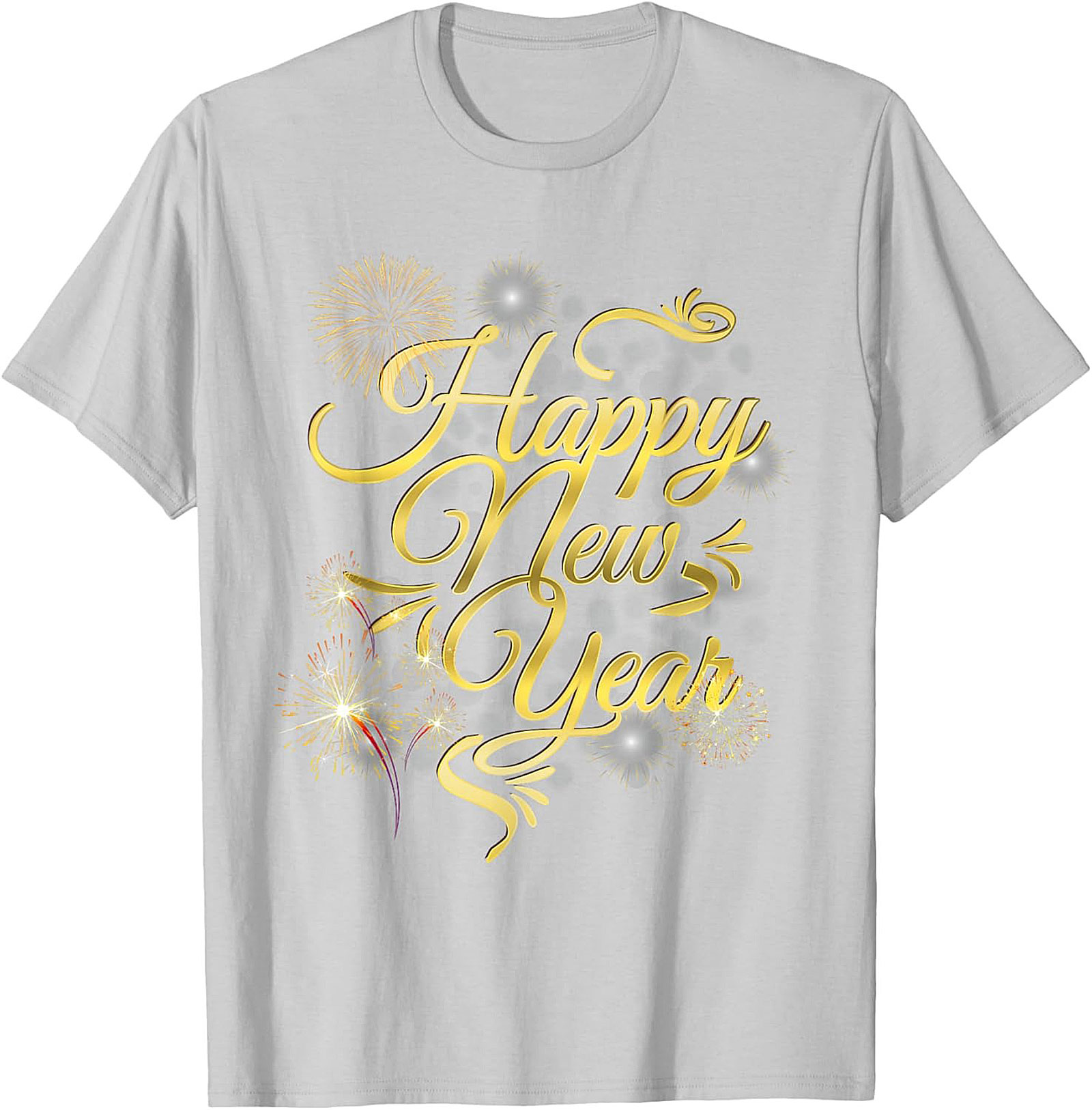 Happy New Year Graphic Tee Festive Unisex Shirt