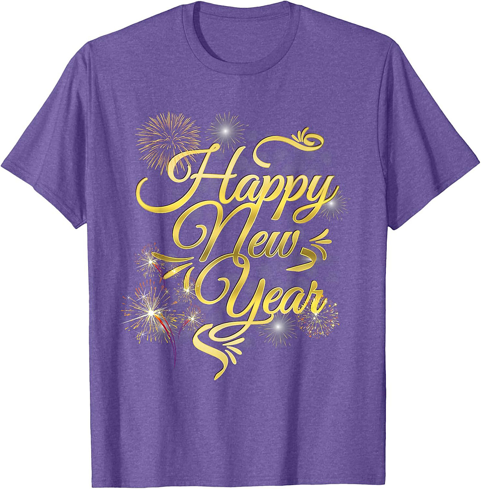 Happy New Year Graphic Tee Festive Unisex Shirt