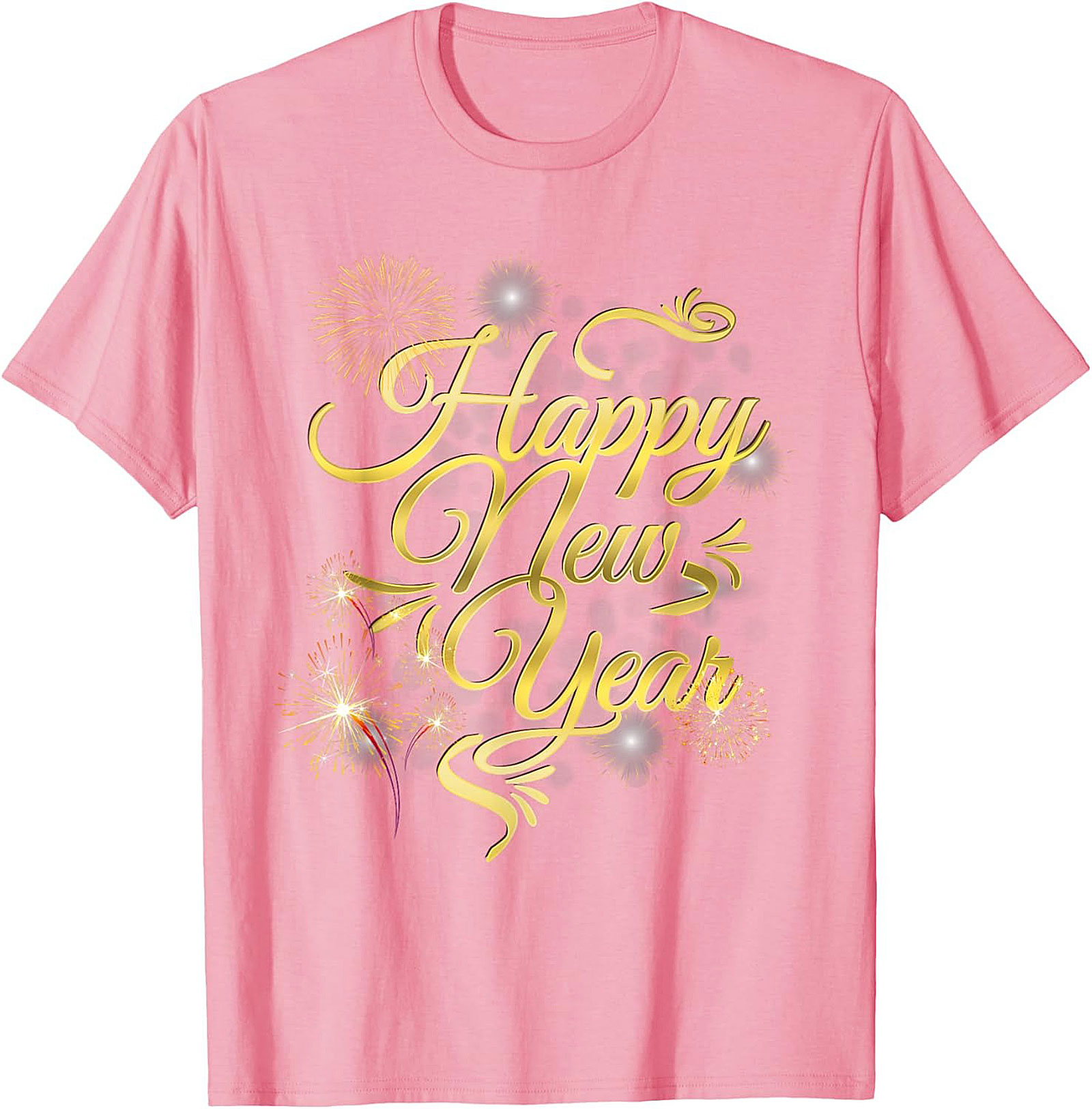 Happy New Year Graphic Tee Festive Unisex Shirt