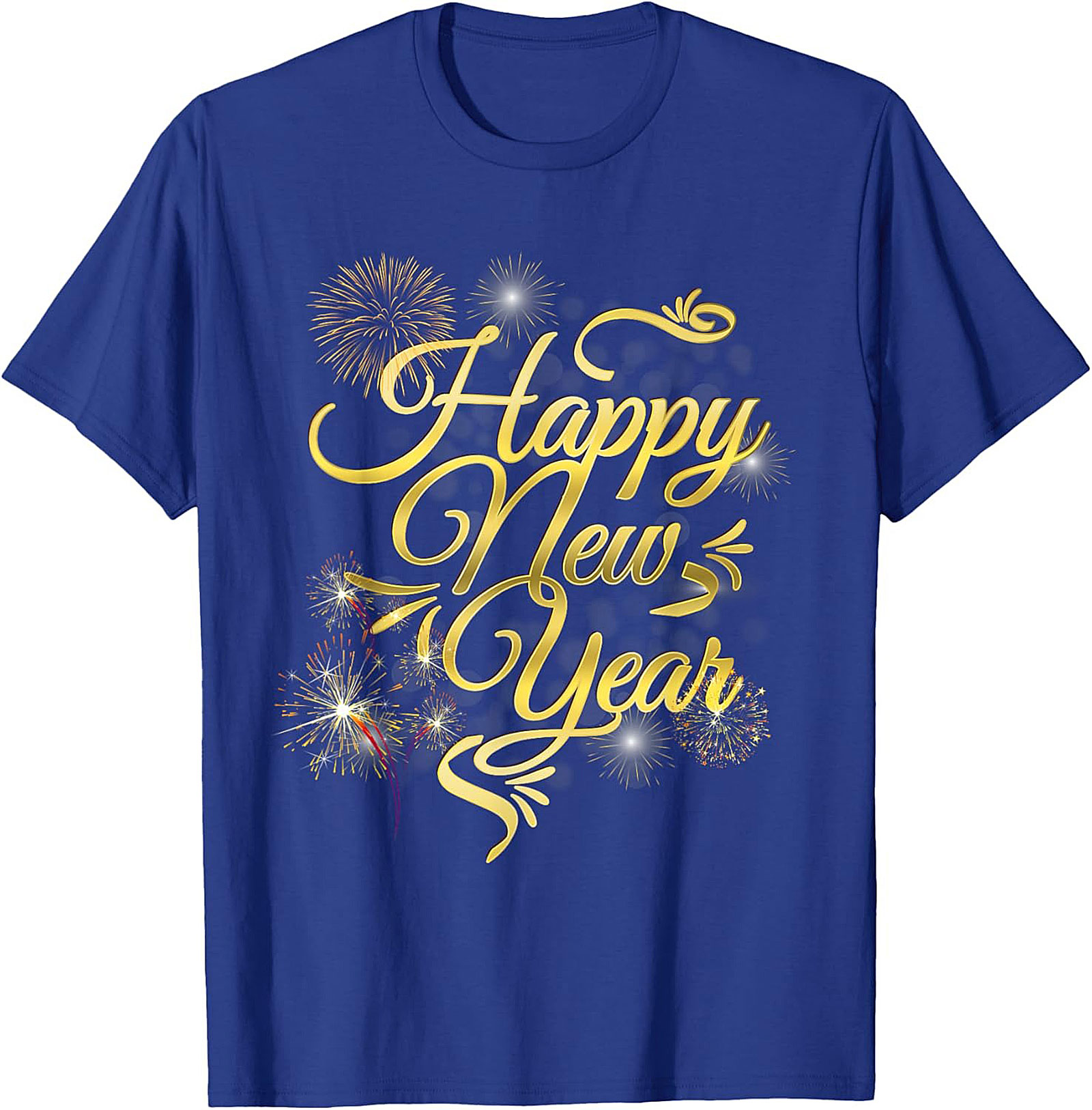 Happy New Year Graphic Tee Festive Unisex Shirt