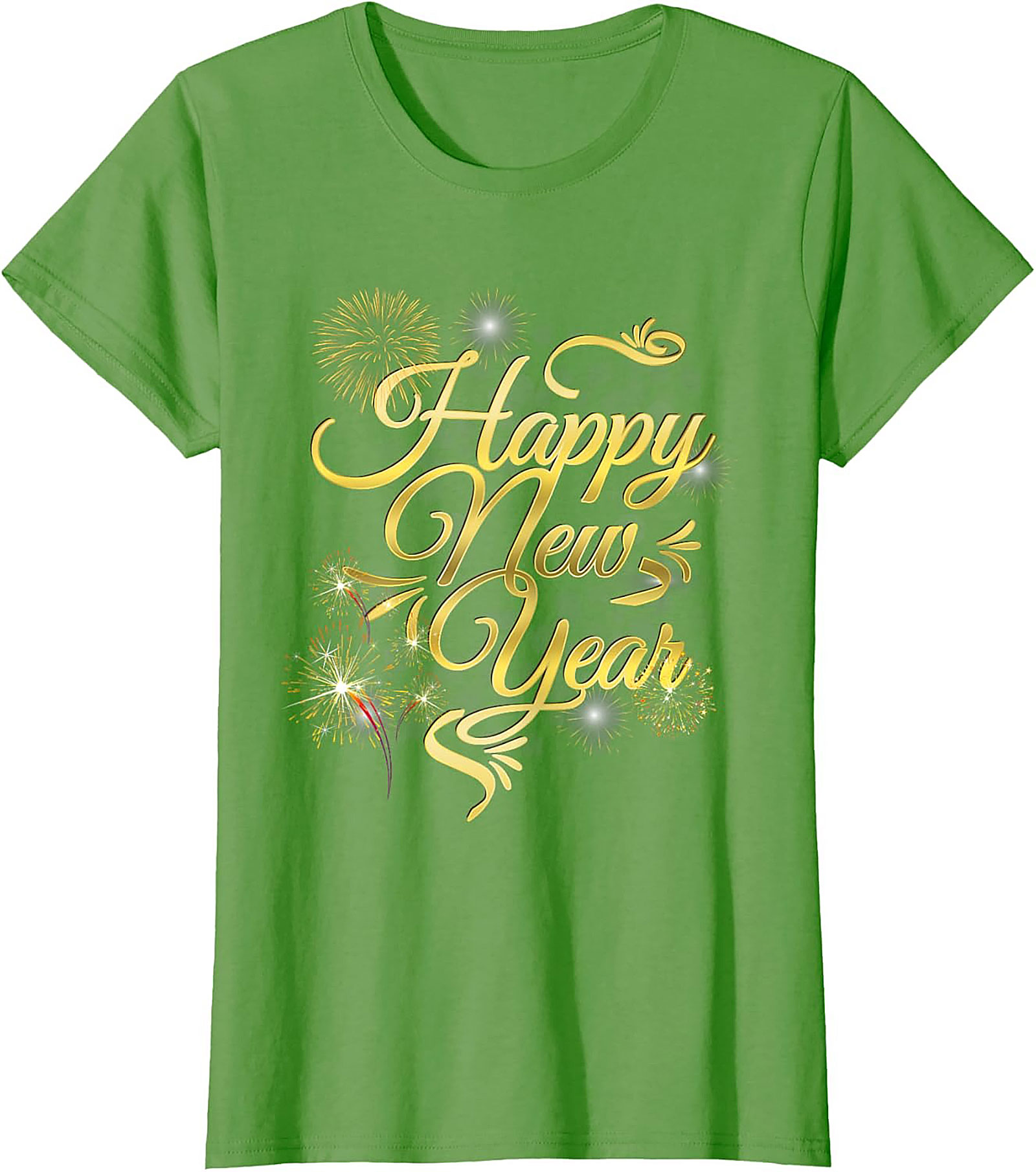 Happy New Year Graphic Tee Festive Unisex Shirt