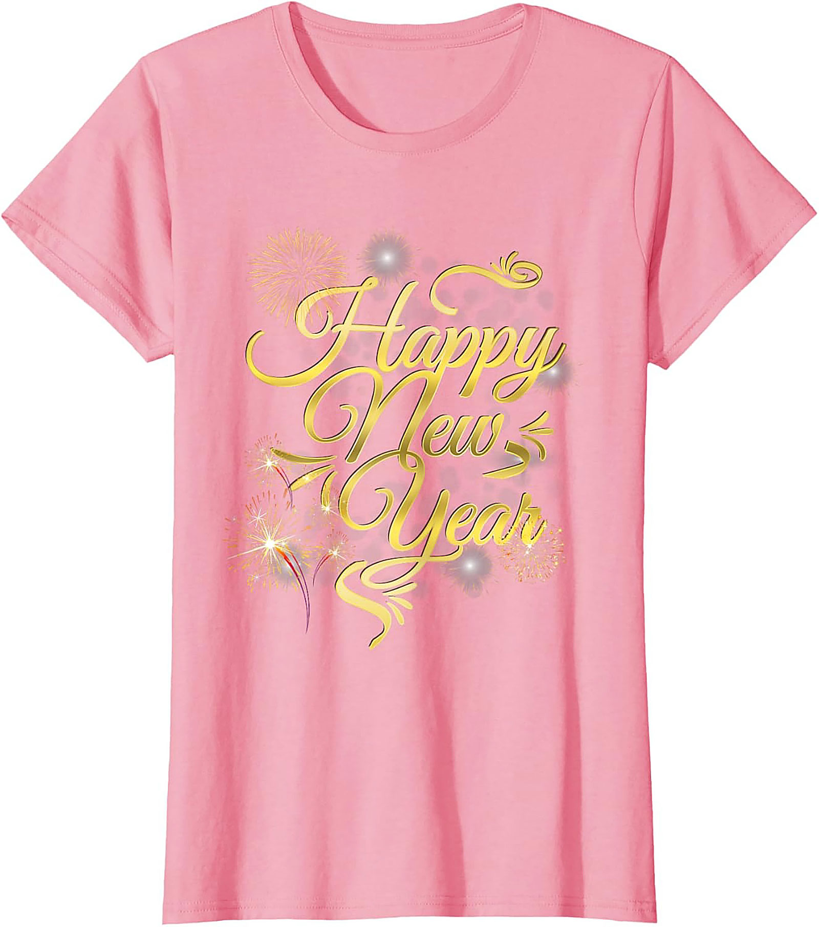 Happy New Year Graphic Tee Festive Unisex Shirt