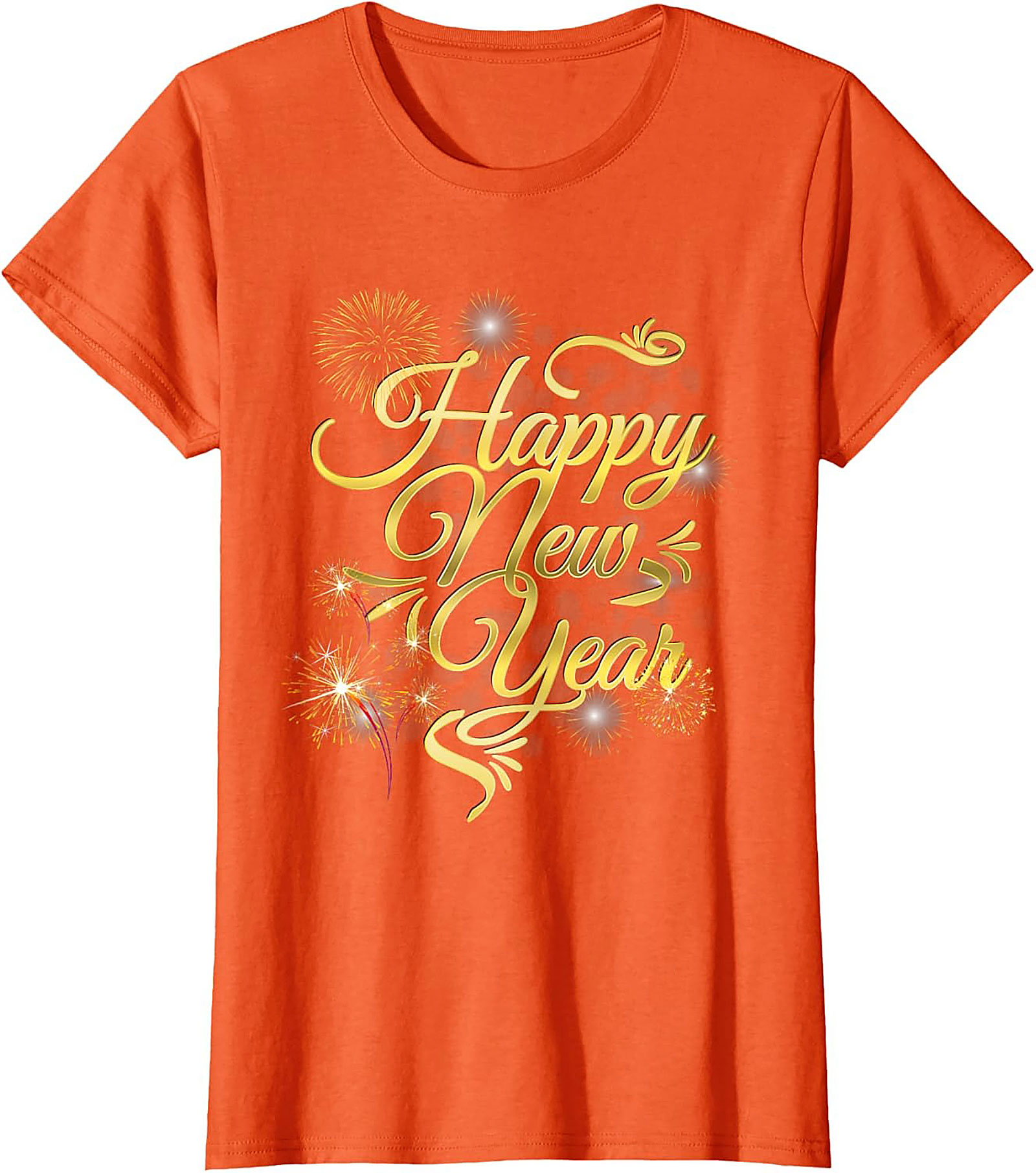 Happy New Year Graphic Tee Festive Unisex Shirt