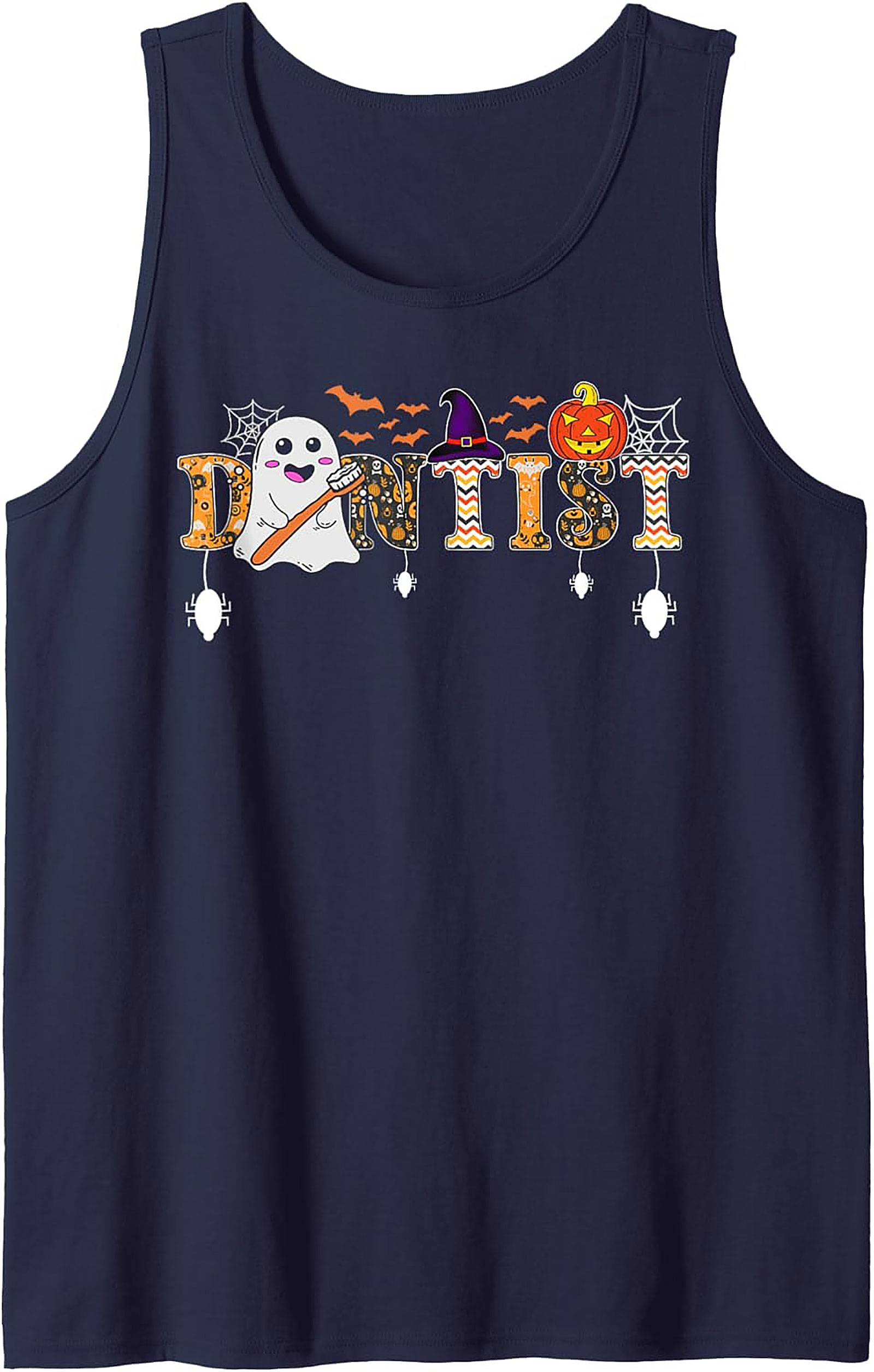 Halloween Dentist Tank Top | Spooky Dental Graphic Tank