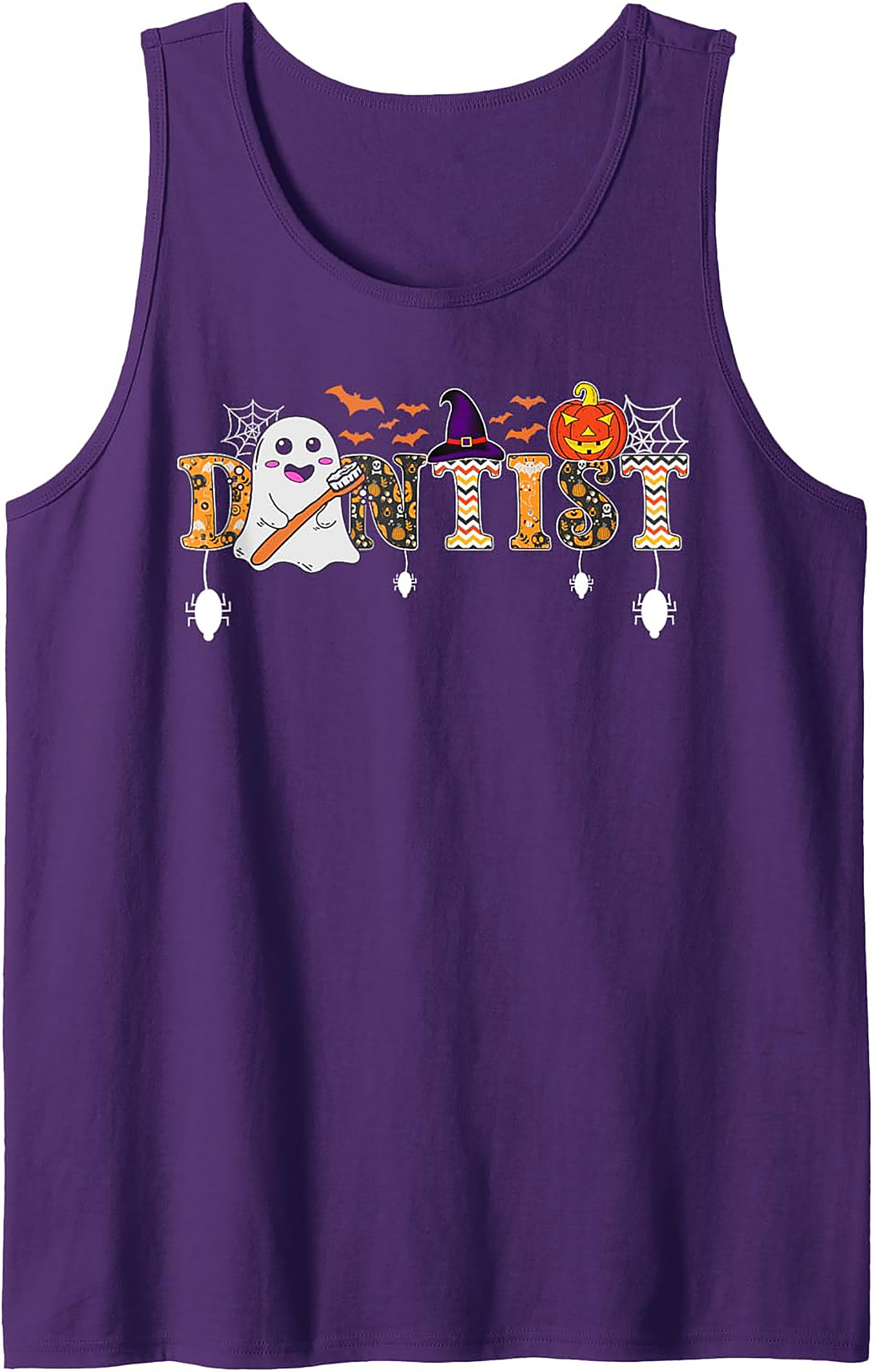 Halloween Dentist Tank Top | Spooky Dental Graphic Tank