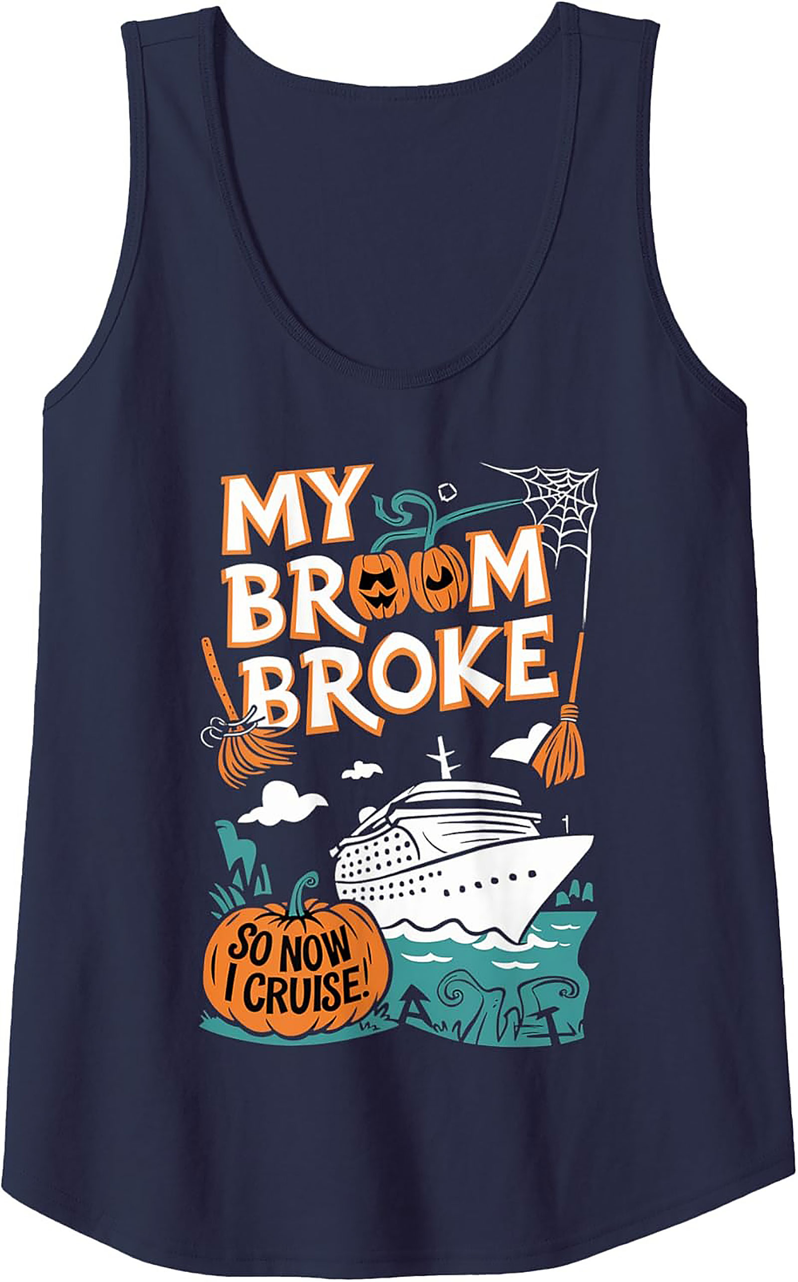 Funny Halloween Cruise Tank Top | Spooky Vacation Gift