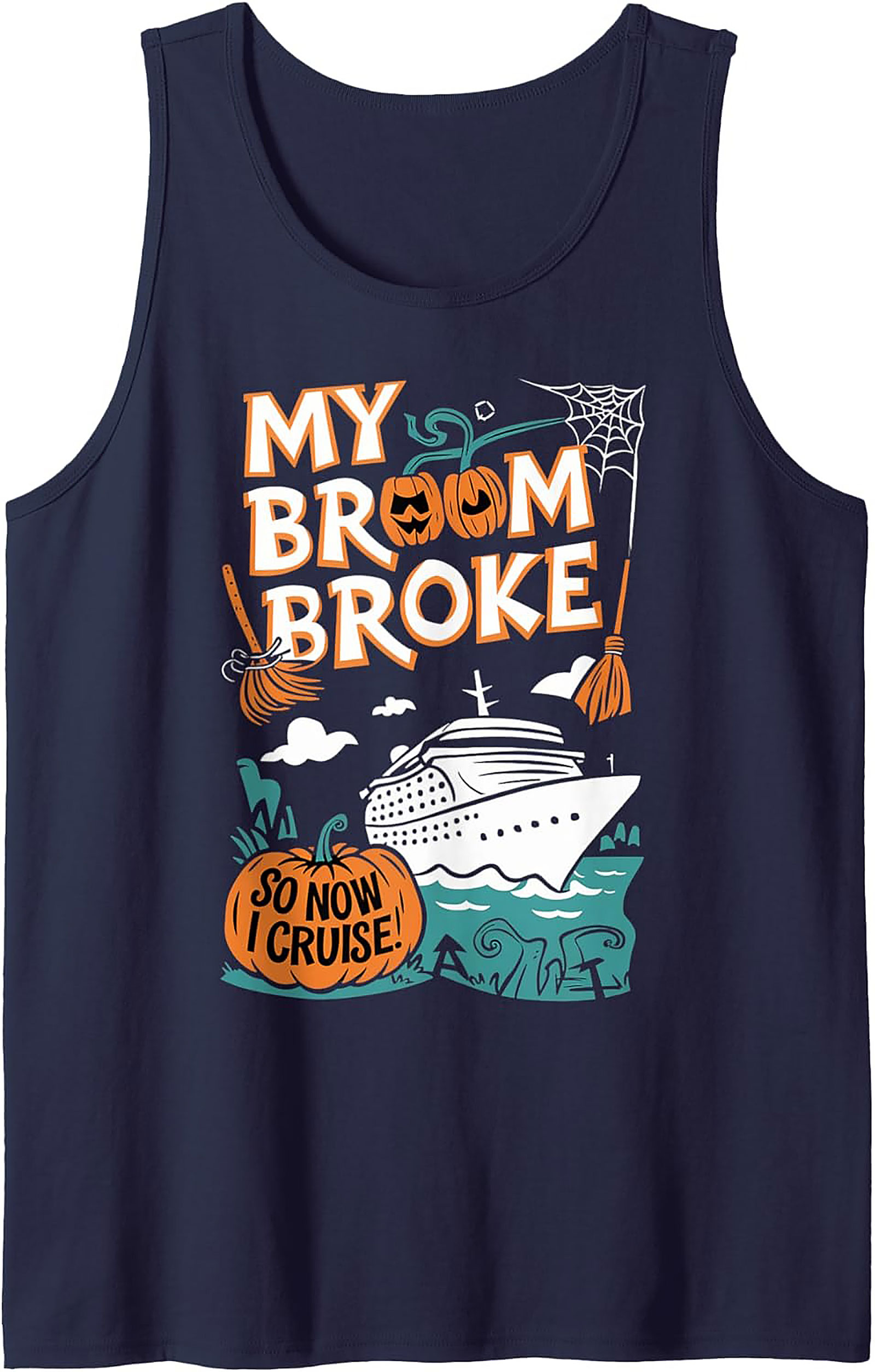 Funny Halloween Cruise Tank Top | Spooky Vacation Gift