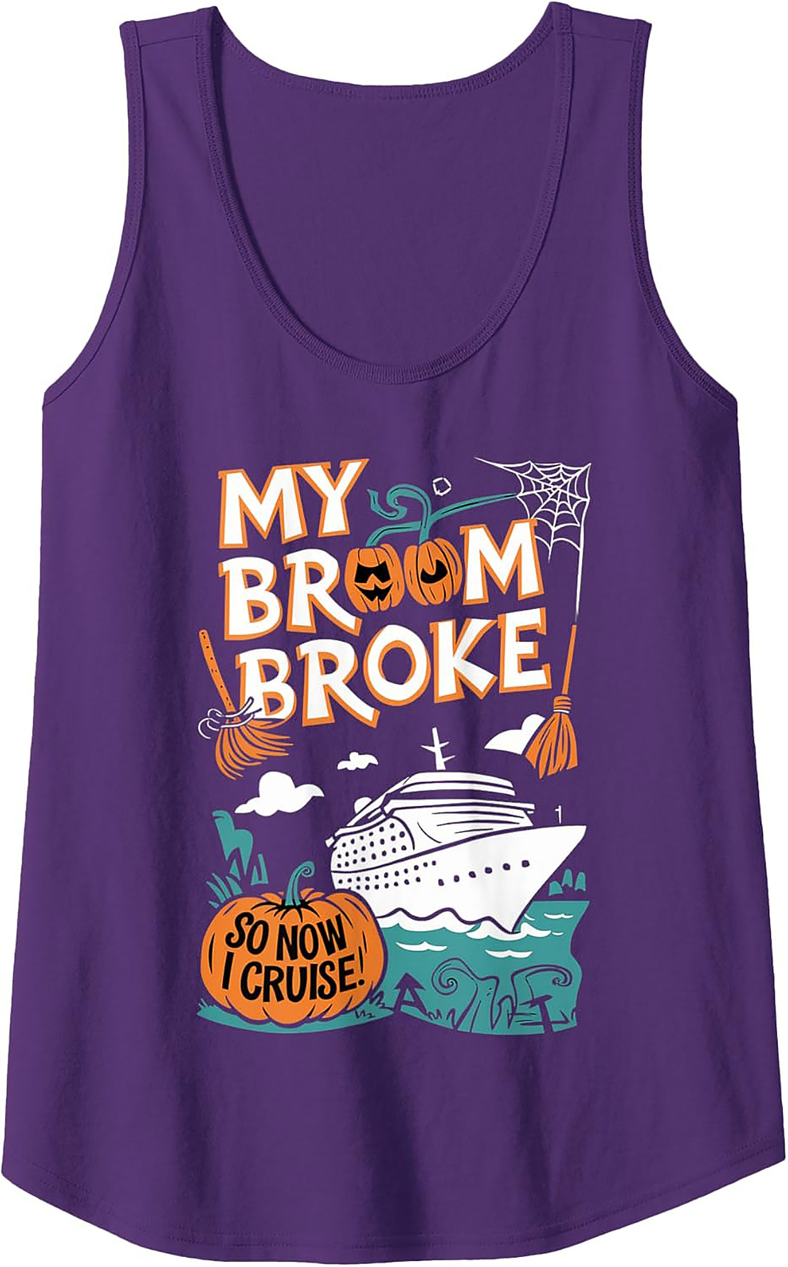 Funny Halloween Cruise Tank Top | Spooky Vacation Gift