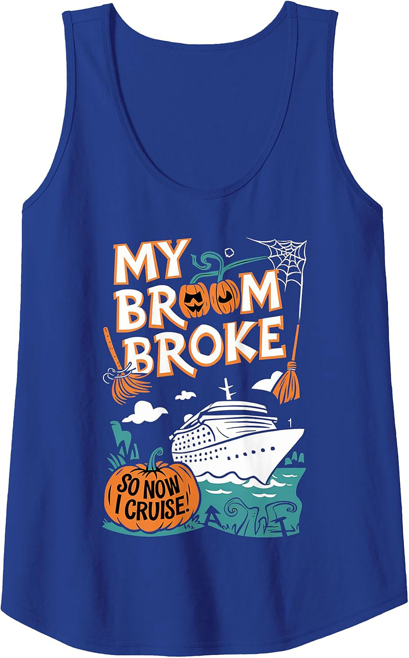 Funny Halloween Cruise Tank Top | Spooky Vacation Gift