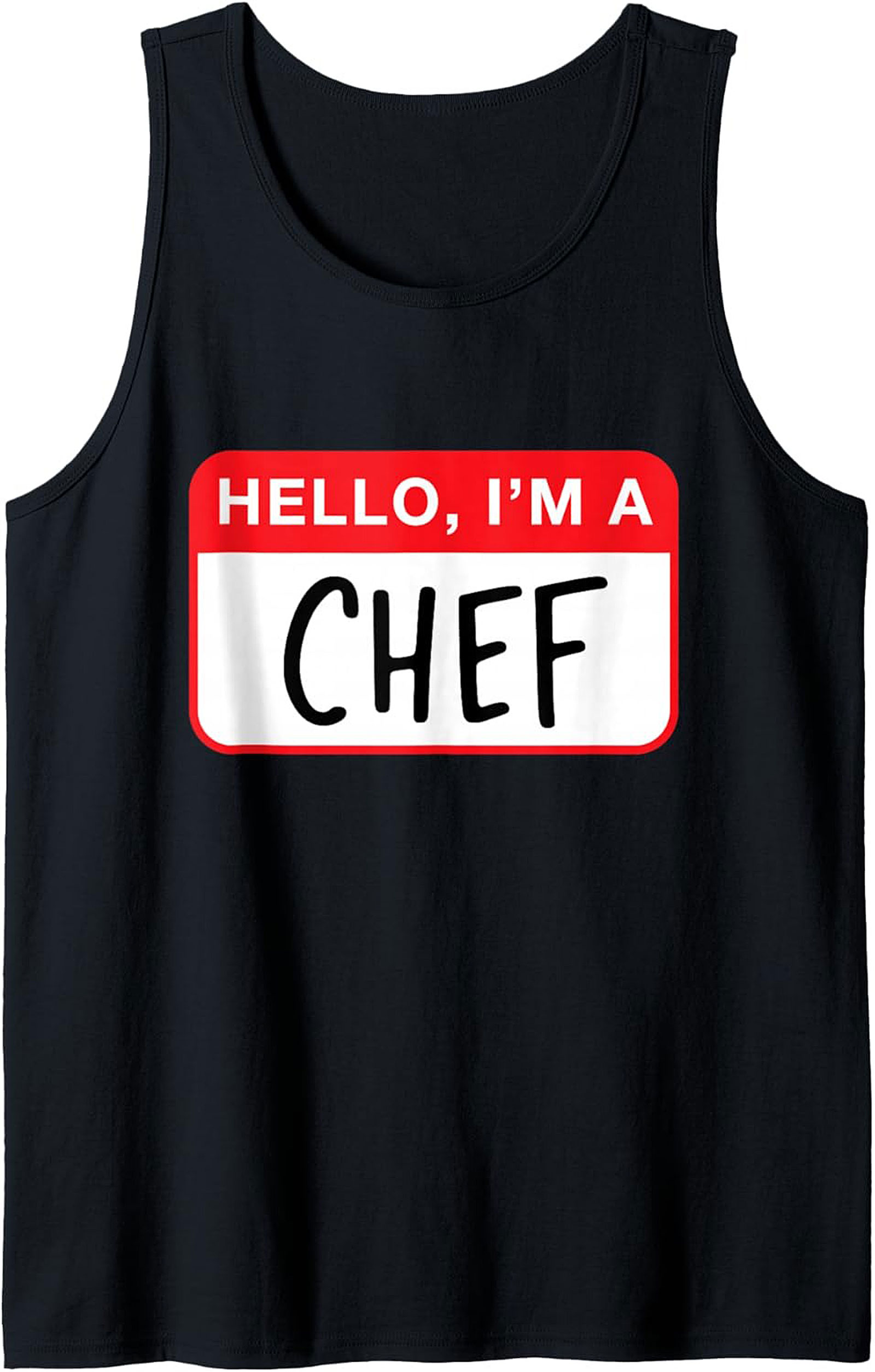 Chef Tank Top Funny Culinary Sleeveless Shirt Gift
