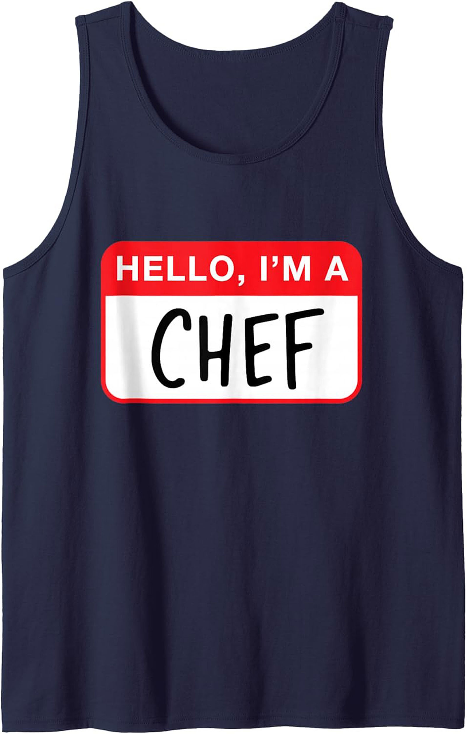 Chef Tank Top Funny Culinary Sleeveless Shirt Gift