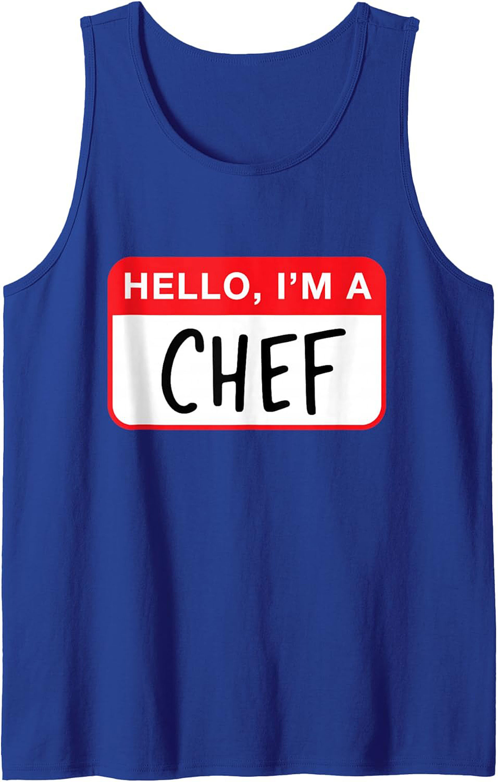 Chef Tank Top Funny Culinary Sleeveless Shirt Gift