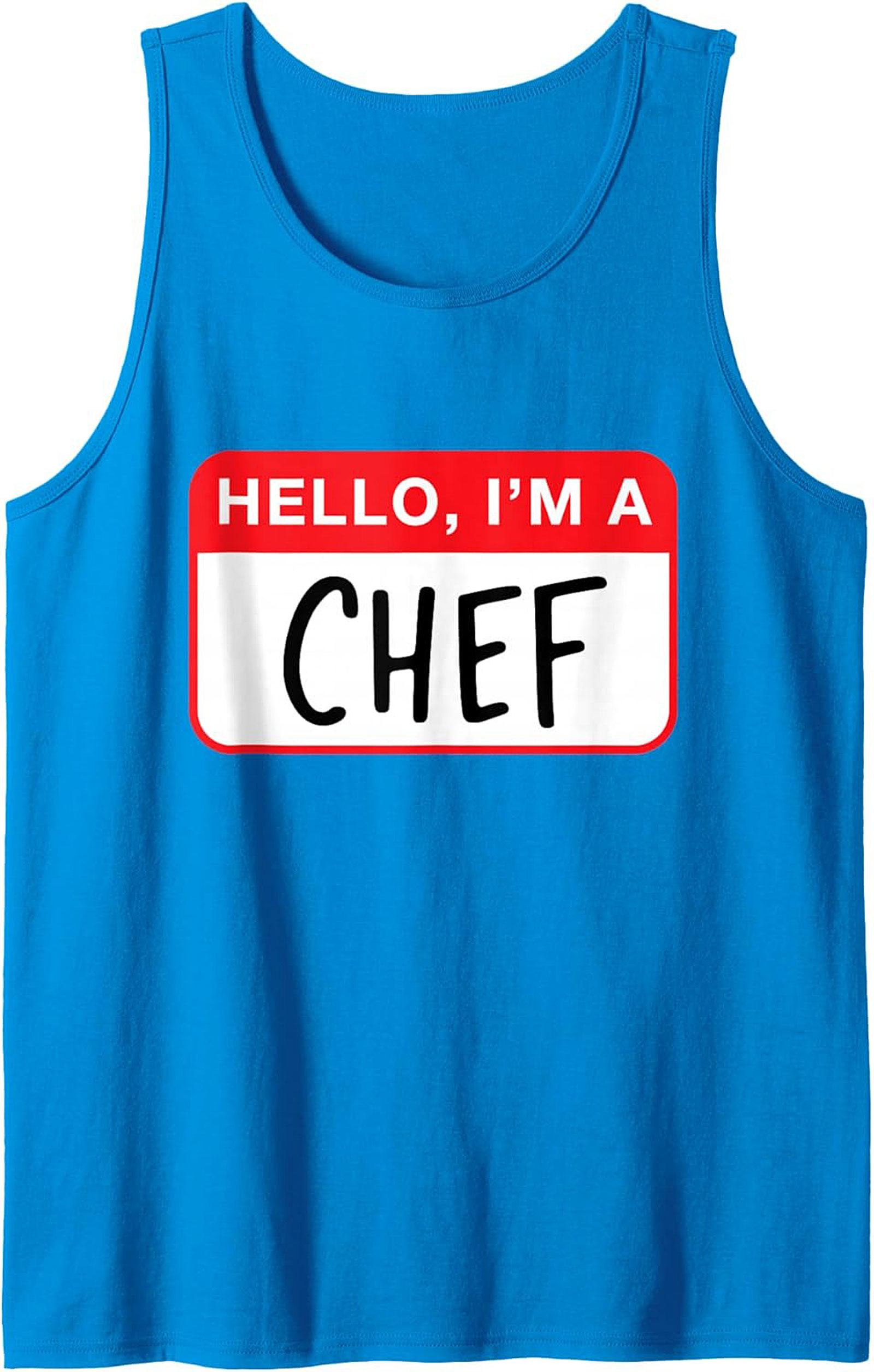 Chef Tank Top Funny Culinary Sleeveless Shirt Gift