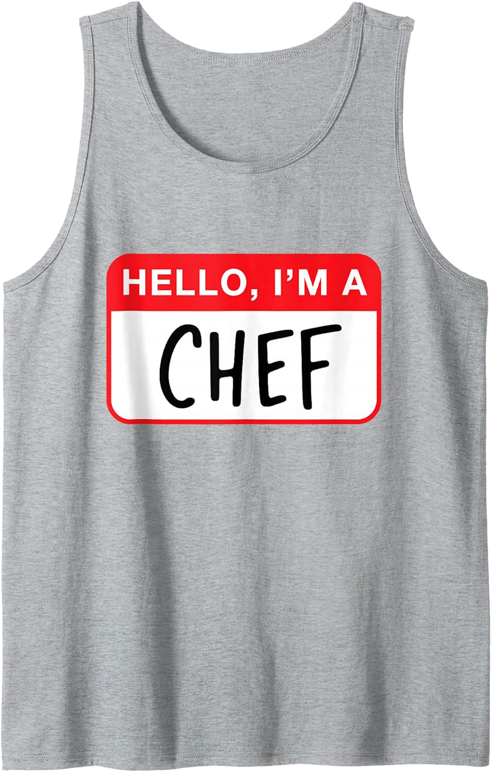 Chef Tank Top Funny Culinary Sleeveless Shirt Gift