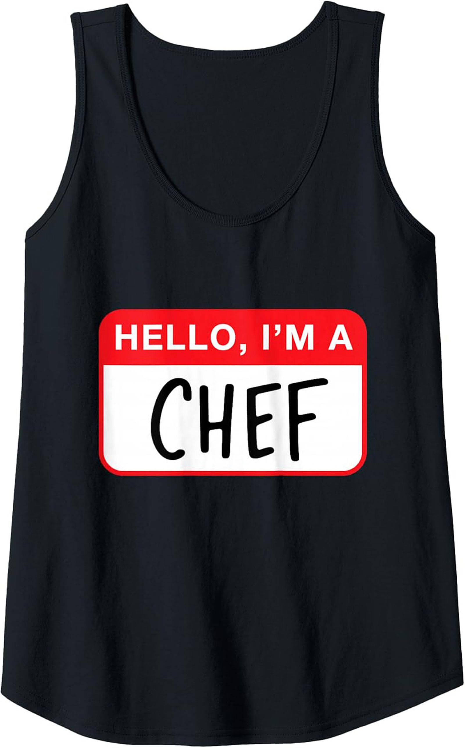 Chef Tank Top Funny Culinary Sleeveless Shirt Gift